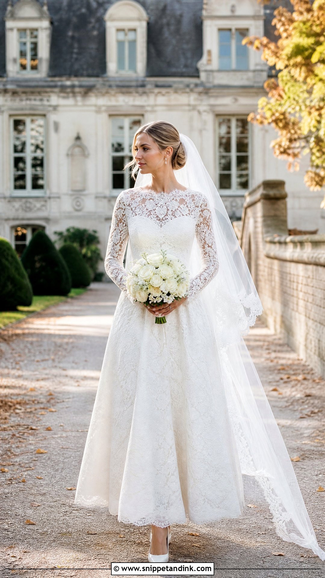 Ralph Lauren Lace Long Sleeve Wedding Dress - Snippet and Ink - 25 Ralph Lauren Wedding Dress Ideas