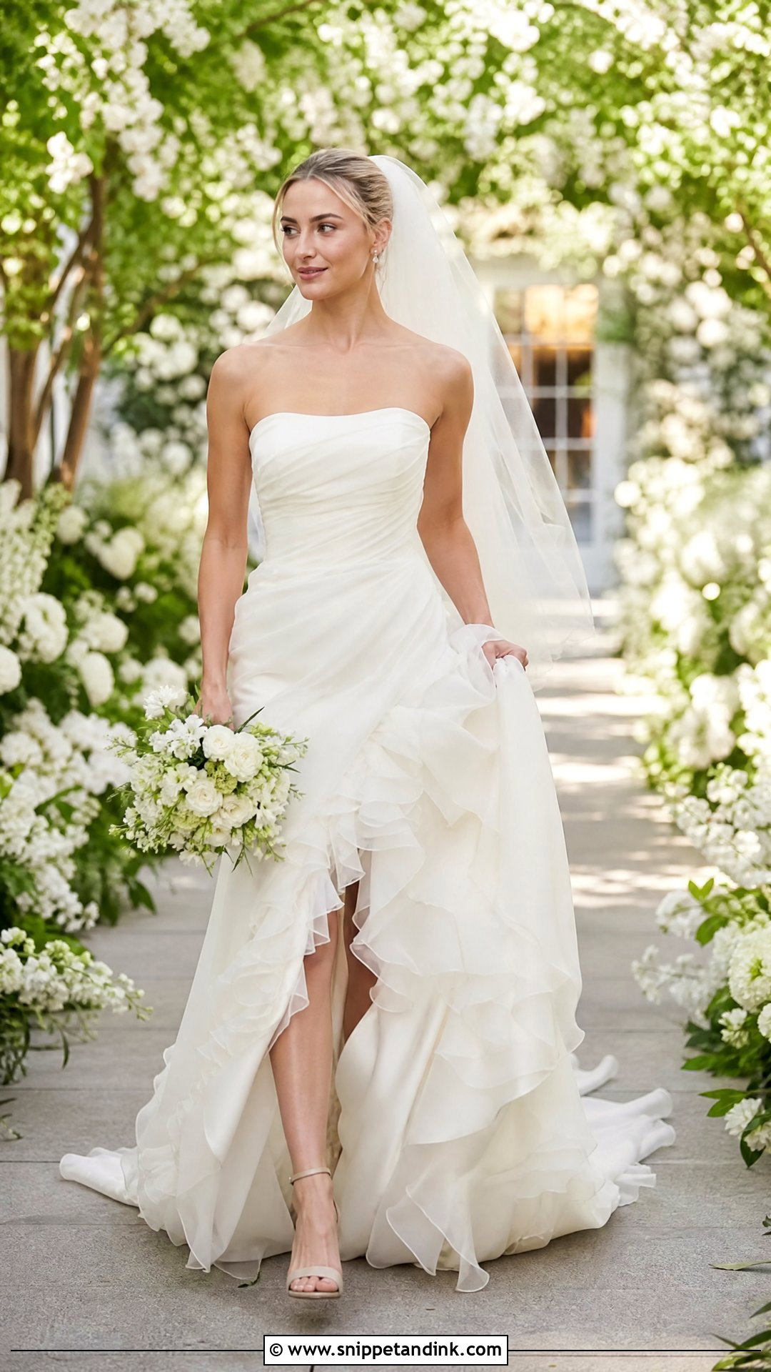 Ralph Lauren Ruffled Wedding Dress - Snippet and Ink - 25 Ralph Lauren Wedding Dress Ideas