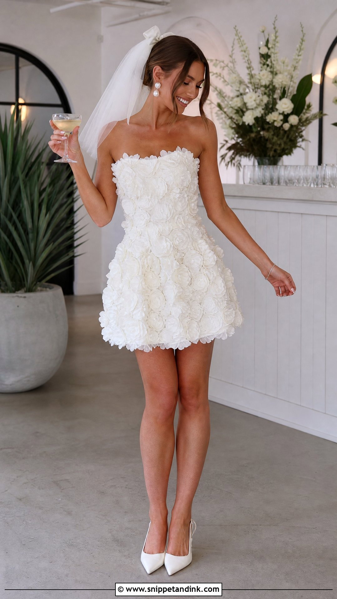 Randy Fenoli Bridal Mini Dress - Snippet and Ink - 20 Randy Fenoli Wedding Dress Collection Ideas
