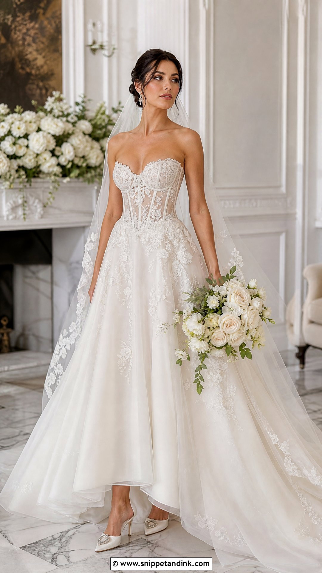 Randy Fenoli Corset Wedding Dress - Snippet and Ink - 25 Randy Fenoli Wedding Dress Ideas