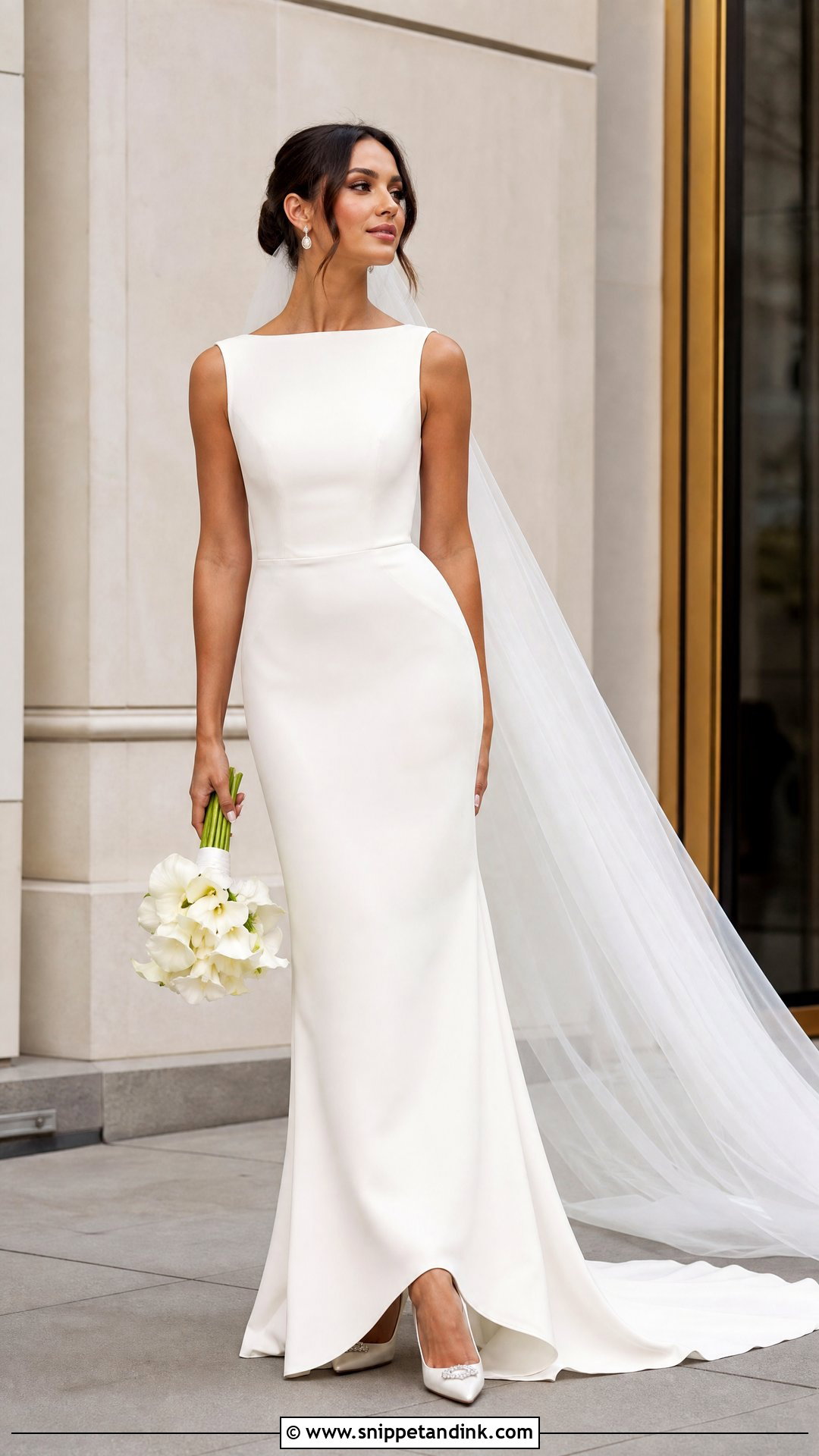 Randy Fenoli Crepe Wedding Dress - Snippet and Ink - 25 Randy Fenoli Wedding Dress Ideas