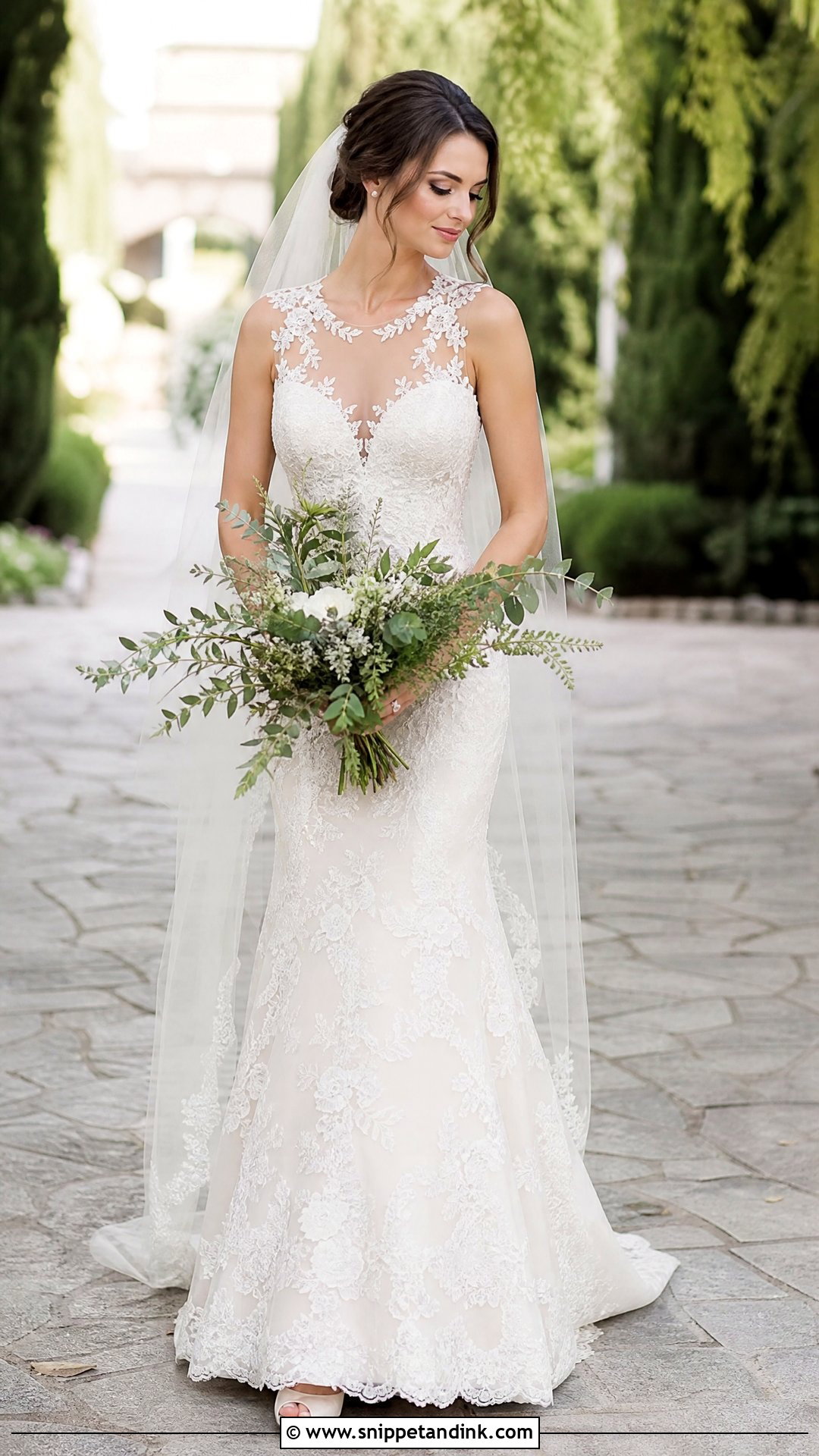 Randy Fenoli Lace Wedding Dress - Snippet and Ink - 25 Randy Fenoli Wedding Dress Ideas