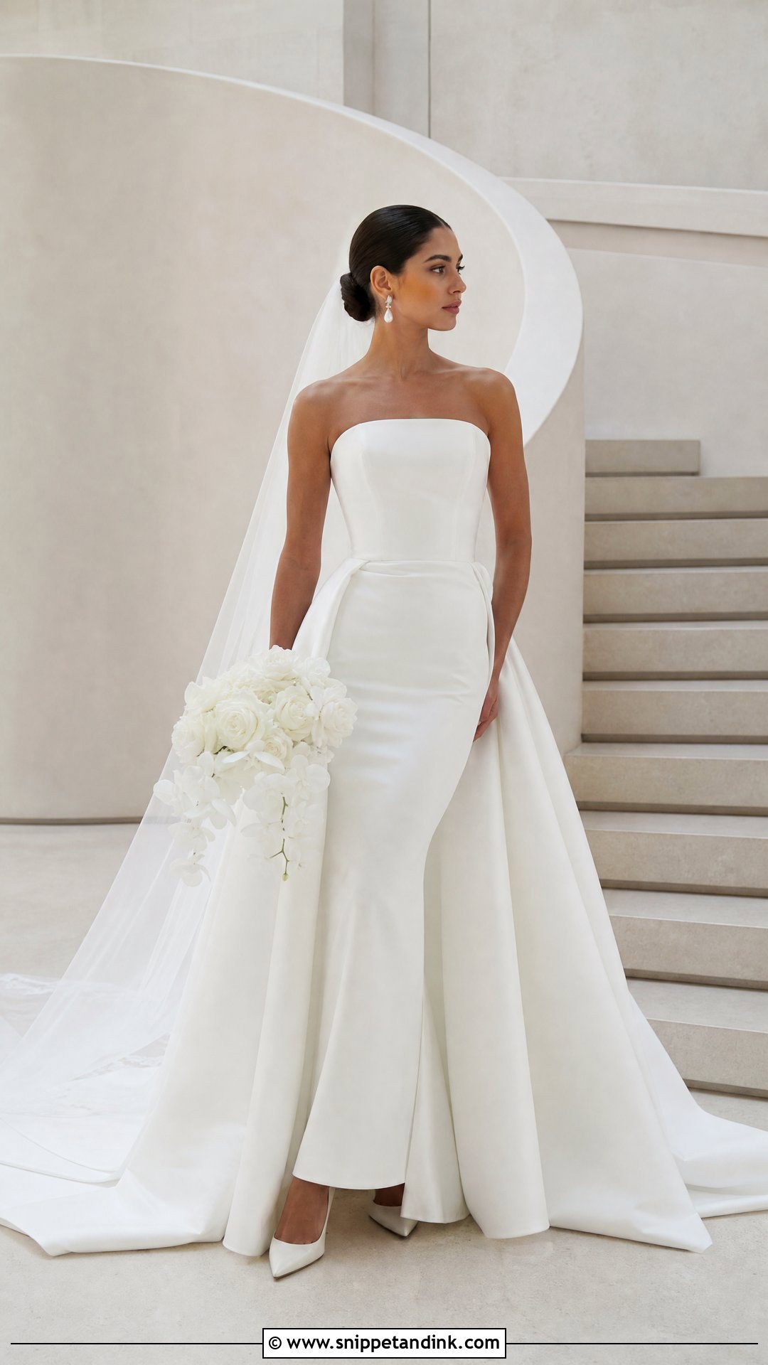 Randy Fenoli Matte Satin Wedding Dress - Snippet and Ink - 20 Randy Fenoli Wedding Dress Collection Ideas