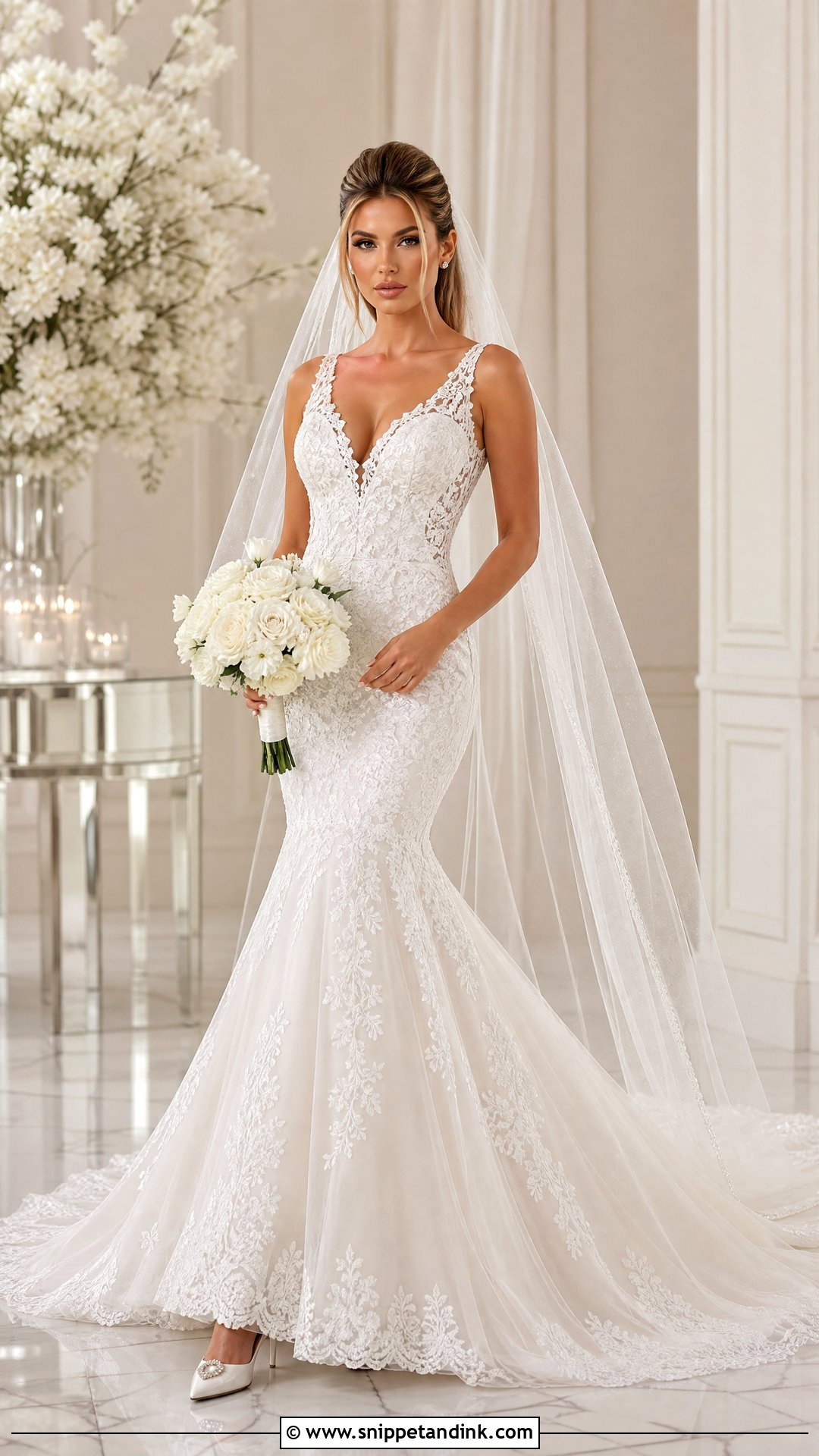 Randy Fenoli Mermaid Wedding Dress - Snippet and Ink - 25 Randy Fenoli Wedding Dress Ideas