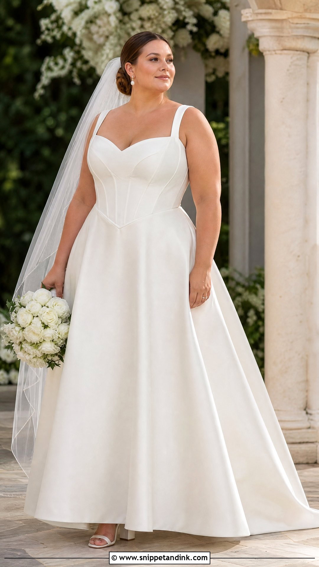 Randy Fenoli Plus Size A Line Wedding Dress - Snippet and Ink - 20 Randy Fenoli Wedding Dress Collection Ideas