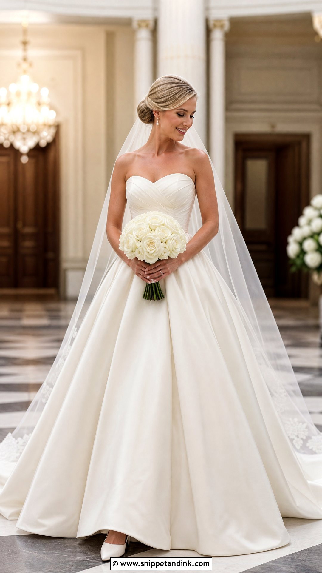 Randy Fenoli Romantic Strapless Ball Gown - Snippet and Ink - 20 Randy Fenoli Wedding Dress Collection Ideas