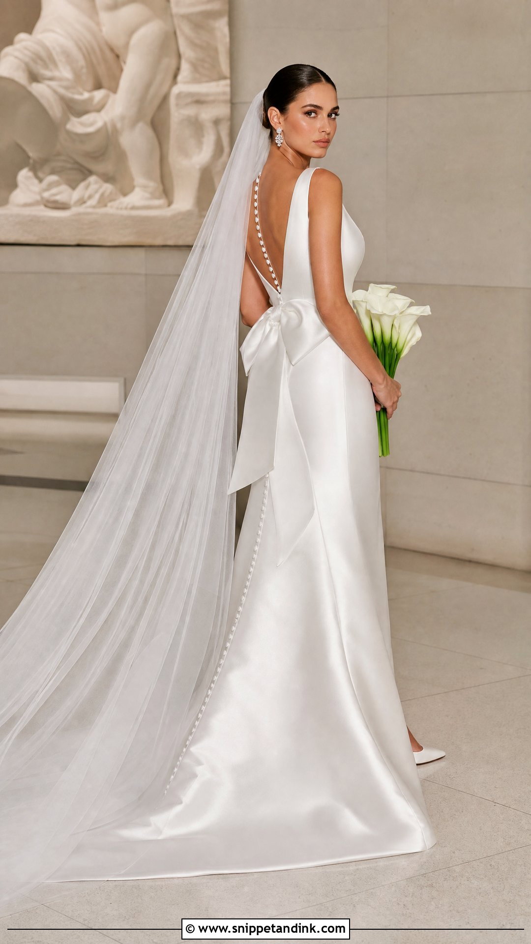 Randy Fenoli Satin Fit And Flare Wedding Dress - Snippet and Ink - 20 Randy Fenoli Wedding Dress Collection Ideas