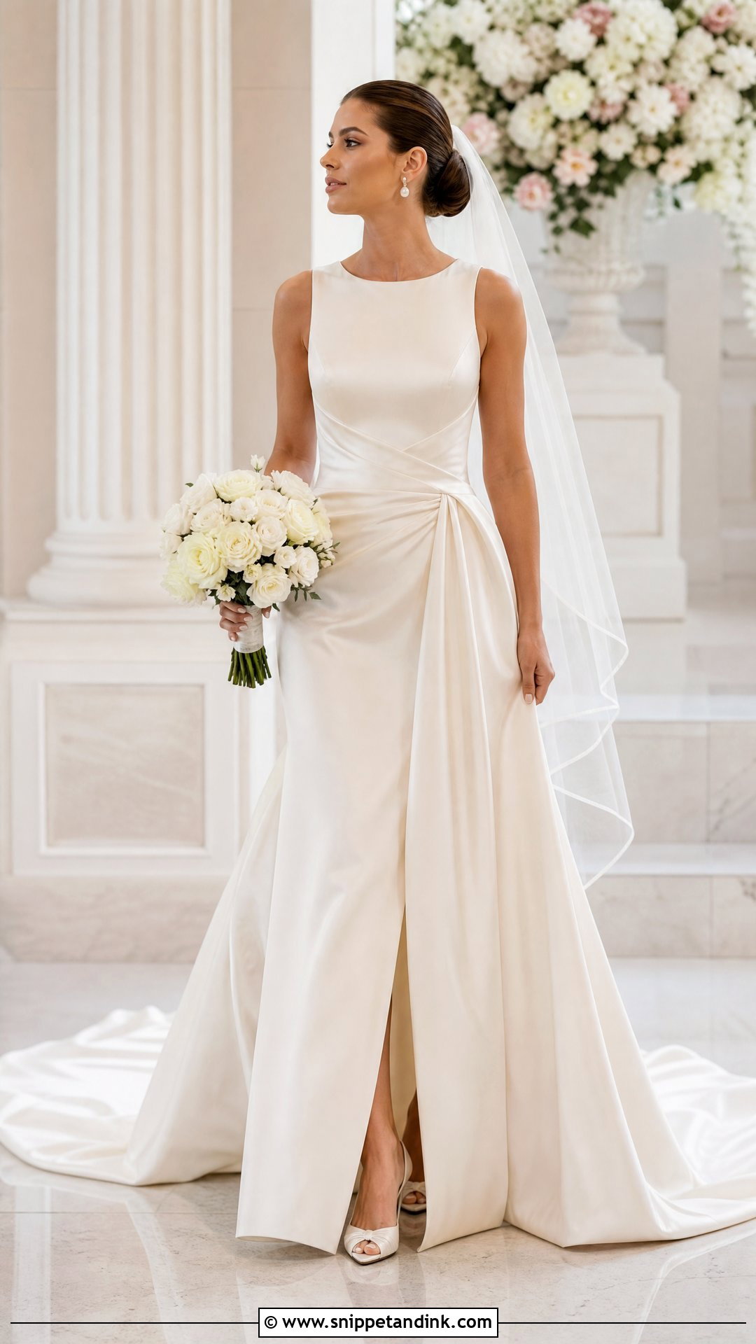 Randy Fenoli Satin Wedding Dress - Snippet and Ink - 25 Randy Fenoli Wedding Dress Ideas