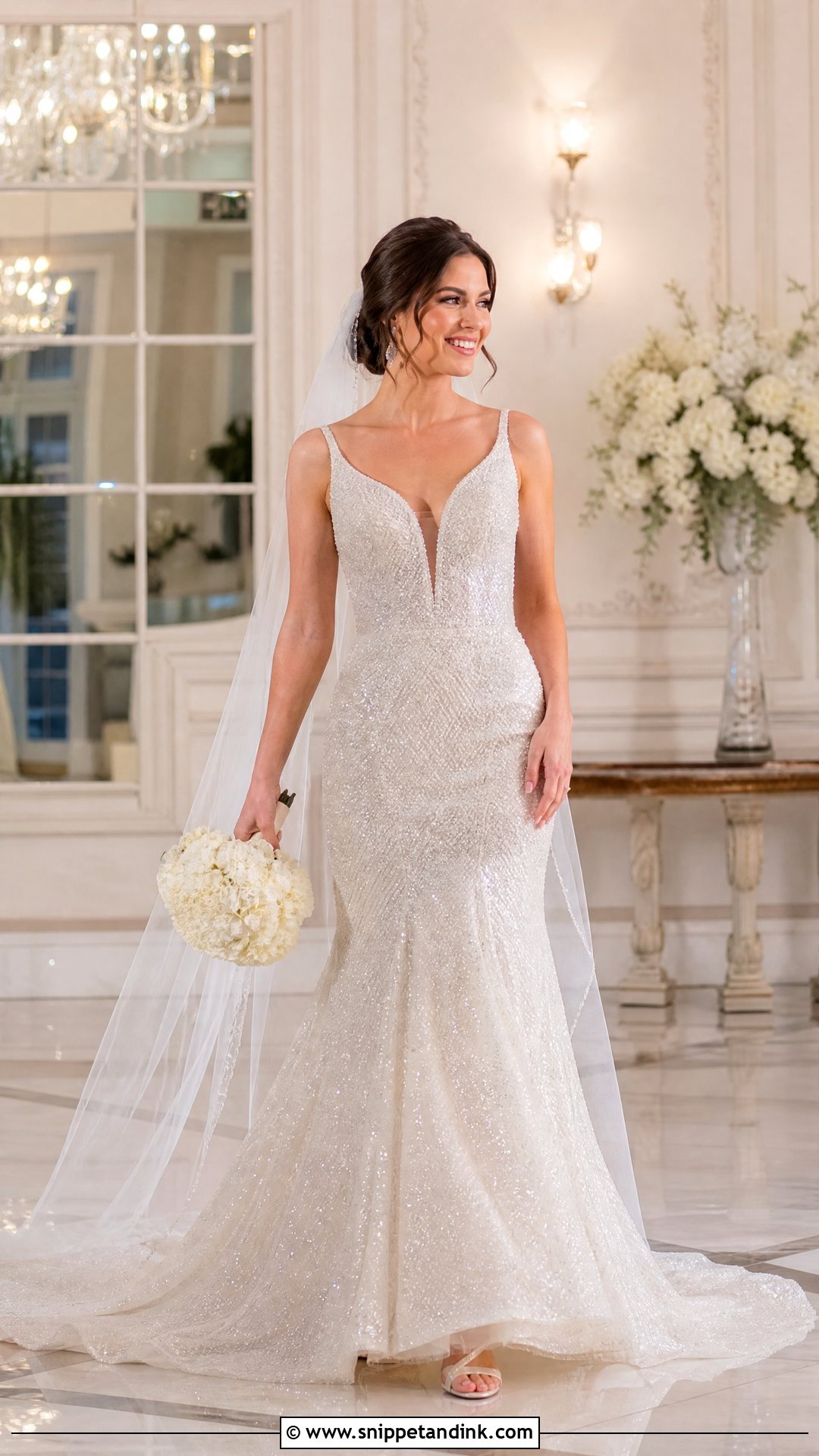 Randy Fenoli Sparkle Wedding Dress - Snippet and Ink - 25 Randy Fenoli Wedding Dress Ideas
