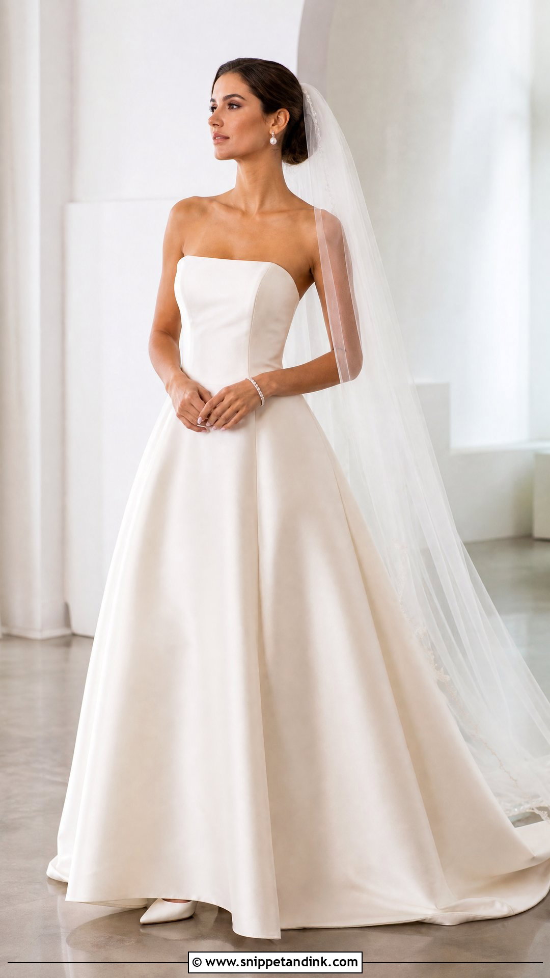 Randy Fenoli Strapless Wedding Dress - Snippet and Ink - 25 Randy Fenoli Wedding Dress Ideas