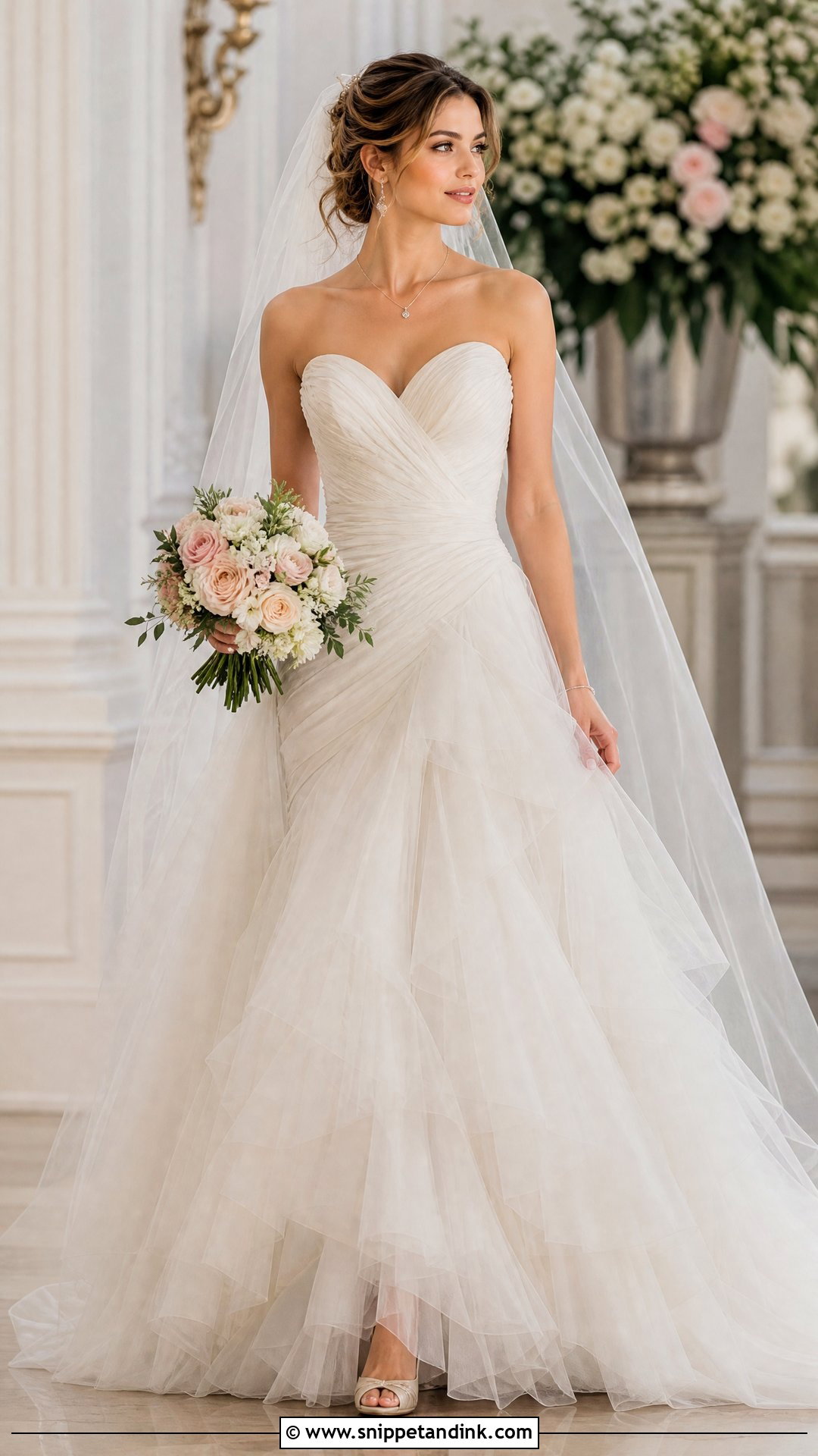 Randy Fenoli Tulle Wedding Dress - Snippet and Ink - 25 Randy Fenoli Wedding Dress Ideas