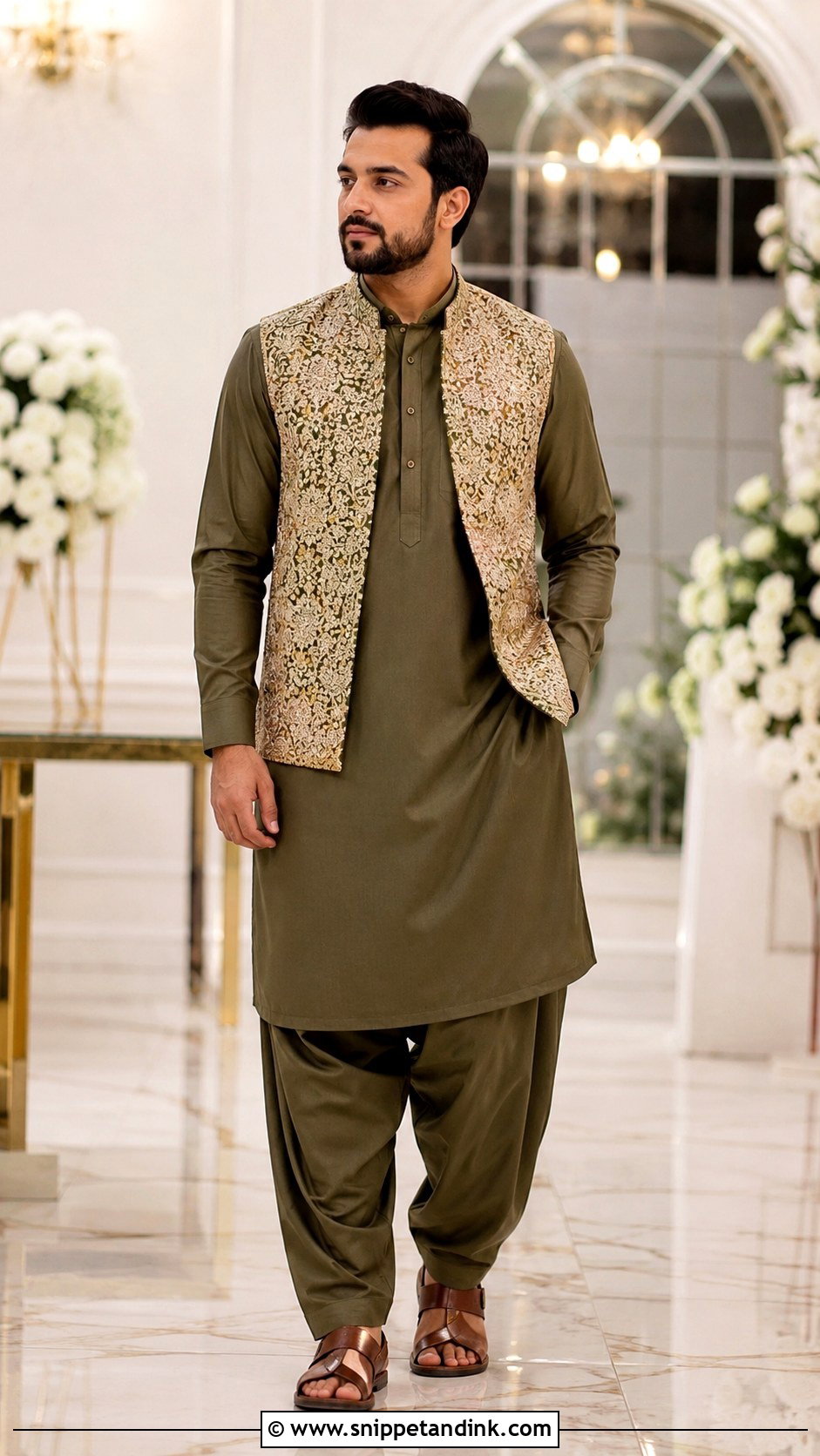 Ranveer Singh Pathani Suit - Snippet and Ink - 25 Ranveer Singh Wedding Outfit Ideas