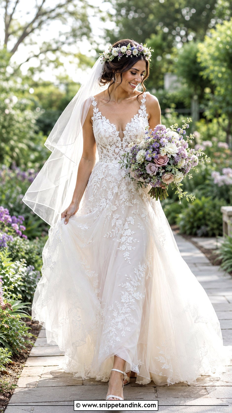 Rapunzel Garden Wedding Dress - Snippet and Ink - 25 Rapunzel Wedding Dress Ideas