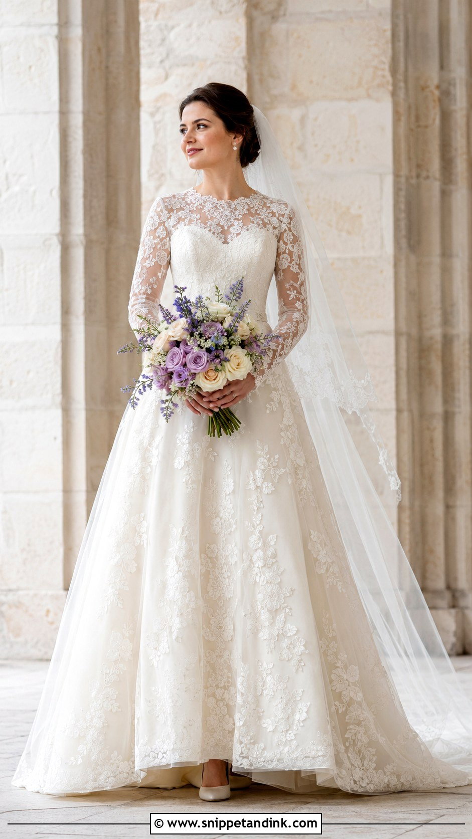 Rapunzel Long Sleeve Wedding Dress - Snippet and Ink - 25 Rapunzel Wedding Dress Ideas