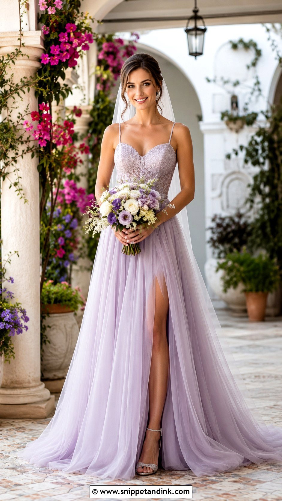 Rapunzel Purple Wedding Dress - Snippet and Ink - 25 Rapunzel Wedding Dress Ideas
