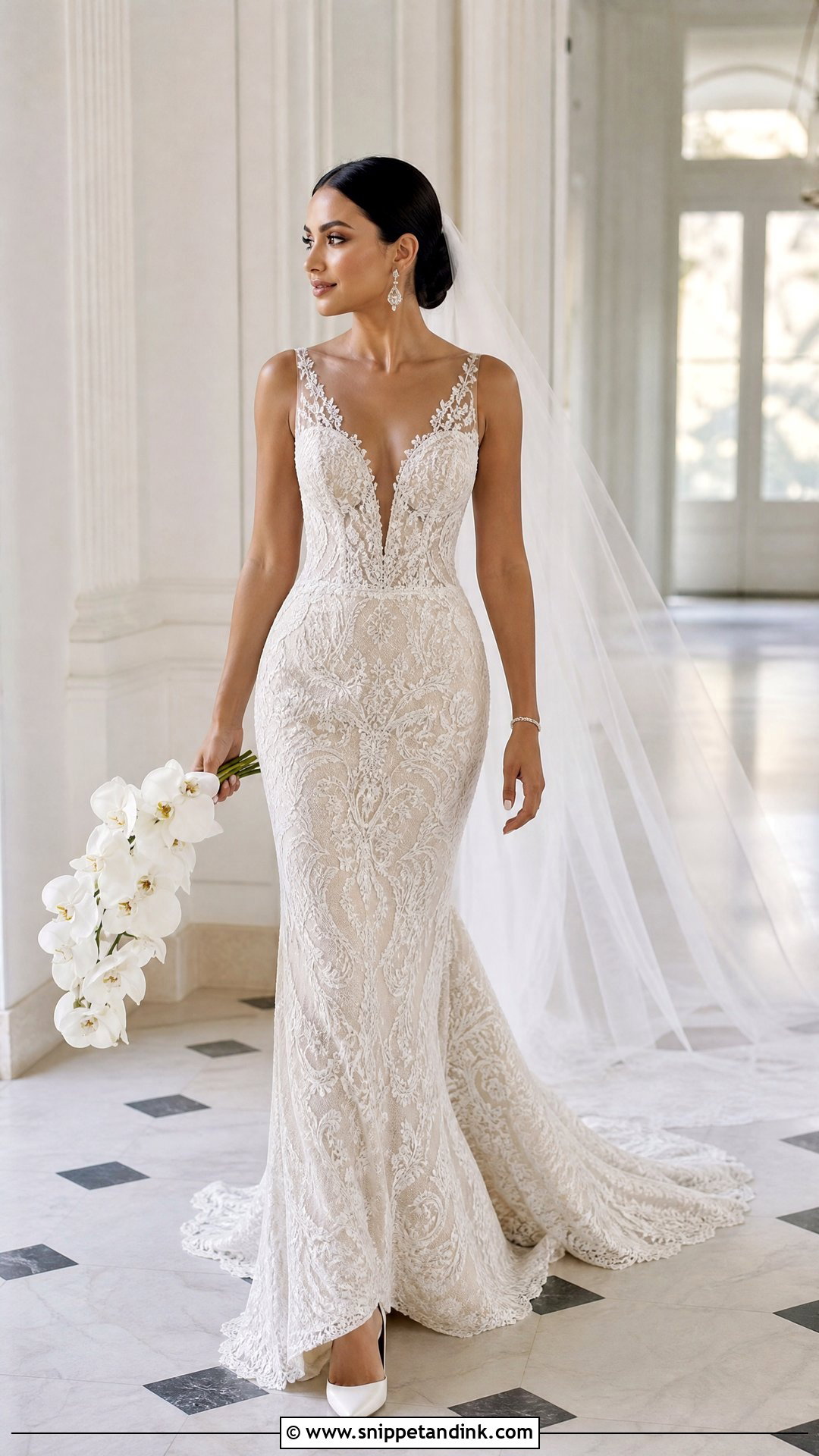 Rashida Beaded Lace Wedding Dress - Snippet and Ink - 20 Sottero and Midgley Wedding Dresses