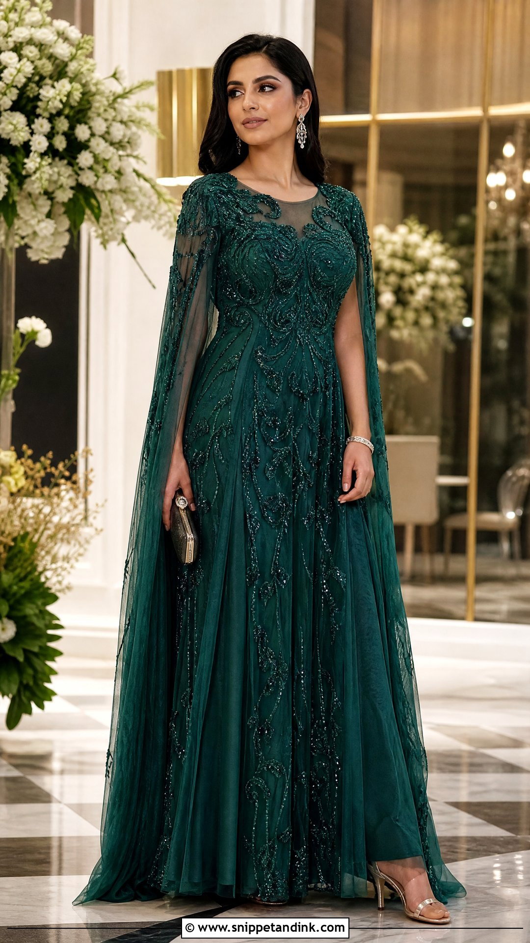 Reception Gown Dress - Snippet and Ink - 25 Indian Wedding Function Dresses