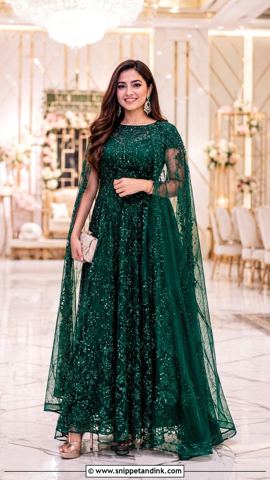 Reception Gown For Sister Wedding - Snippet and Ink - 25 Indian Wedding Wear for Sister Ideas