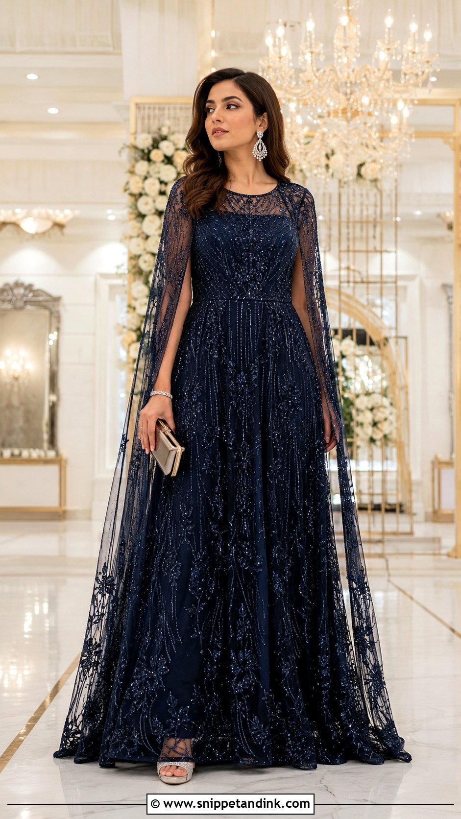 Reception Gown For Sister Wedding - Snippet and Ink - 30 Indian Sister Wedding Dress Ideas