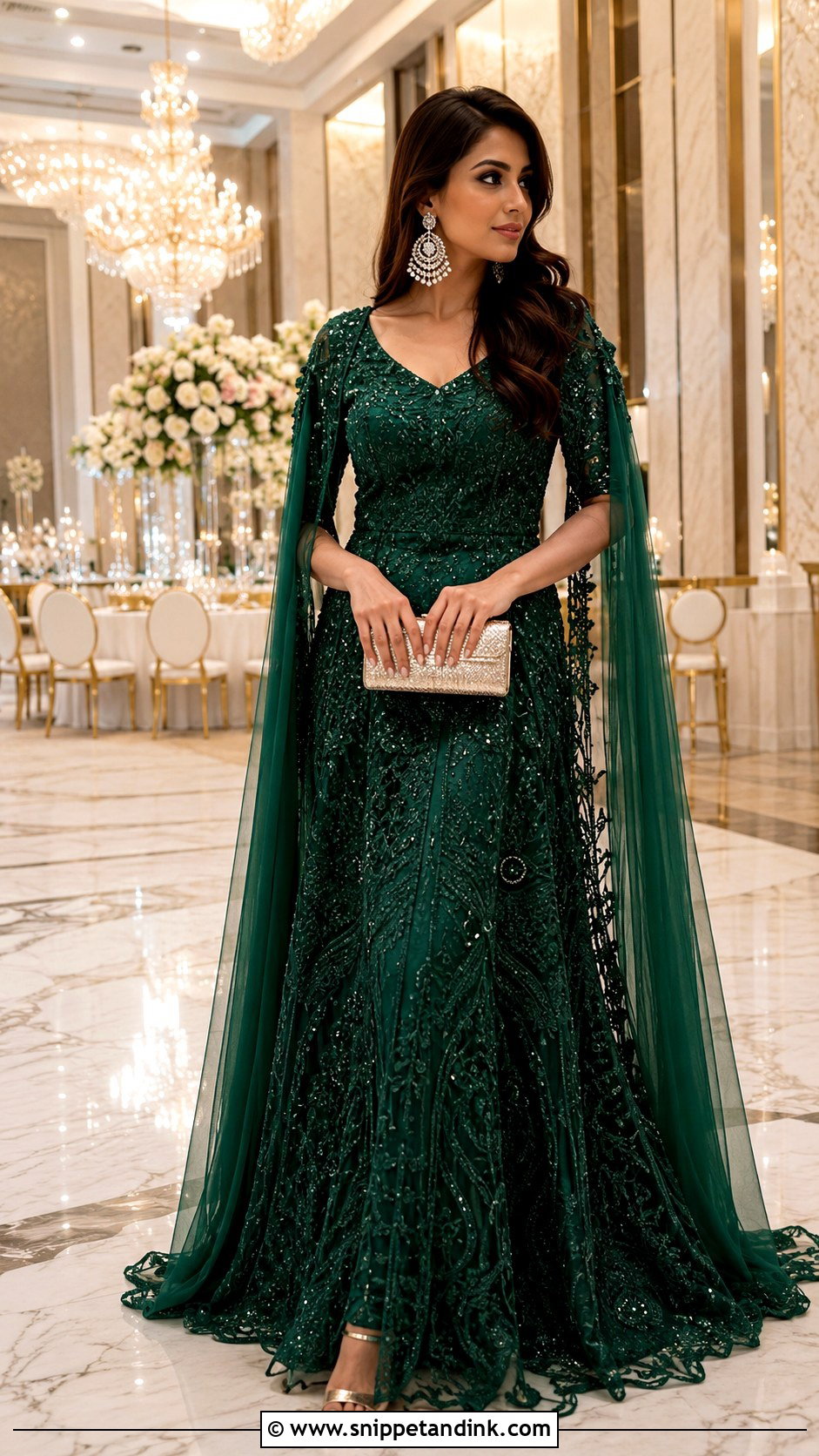 Reception Gown Indian Outfit - Snippet and Ink - 25 New Indian Wedding Dress Ideas