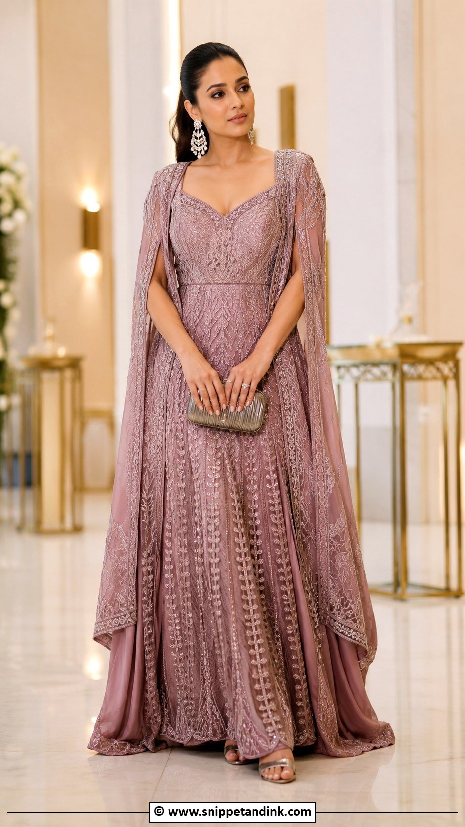 Reception Gown Outfit - Snippet and Ink - 30 Indian Wedding Outfit Ideas