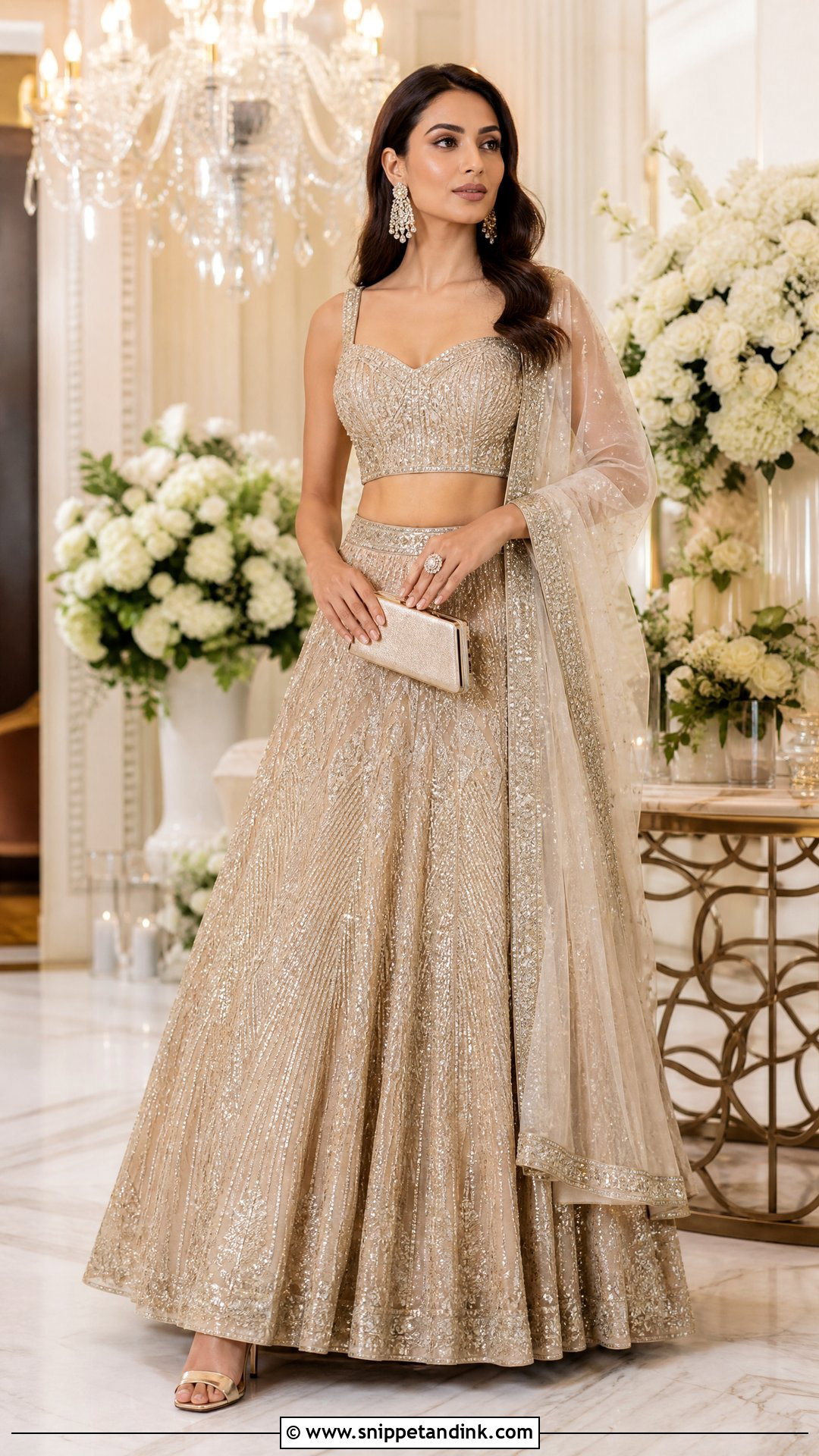 Reception Lehenga For Wedding - Snippet and Ink - 25 Indian Dress for Wedding Ideas