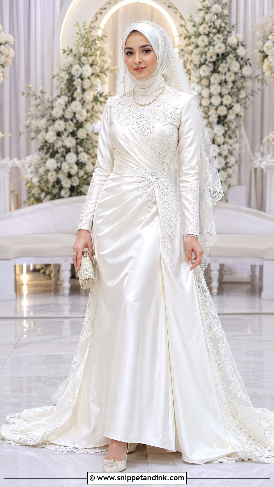 Reception Muslim Wedding Dress - Snippet and Ink - 25 Simple Muslim Wedding Dress Ideas