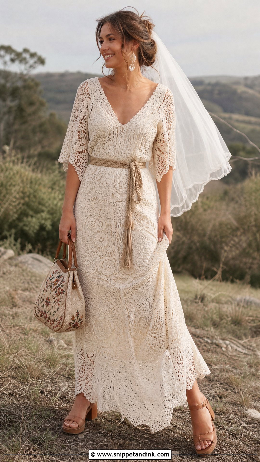 Recycled Boho Wedding Dress - Snippet and Ink - 20 Recycled Wedding Dress Ideas
