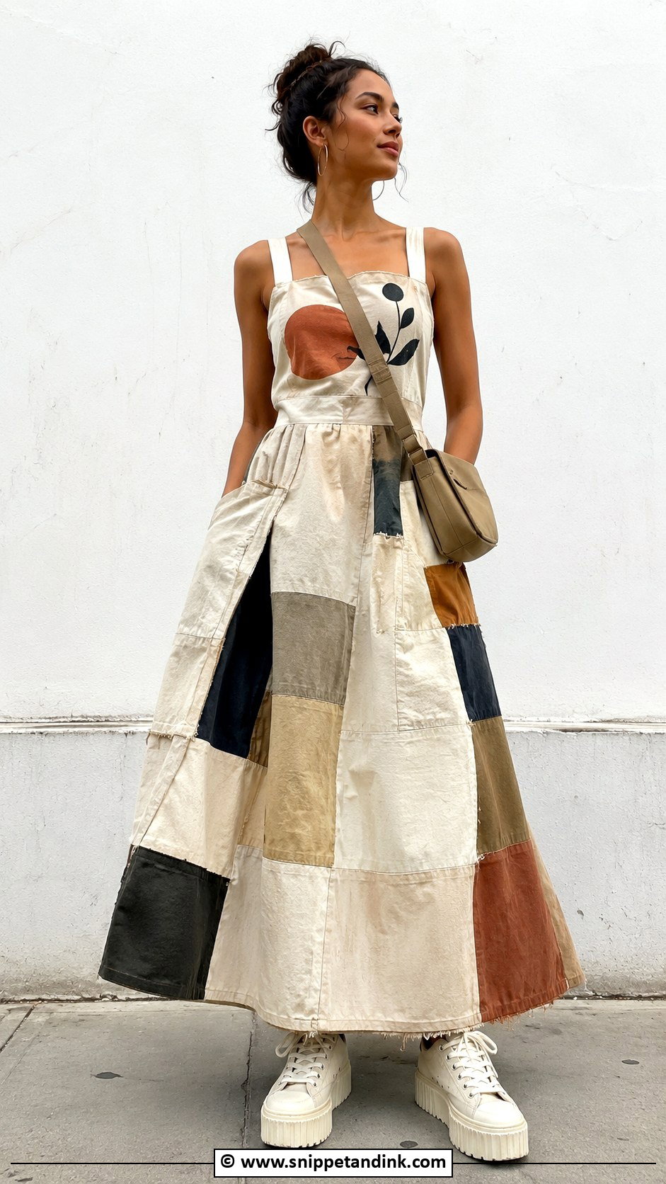 Recycled Canvas Tote Gown - Snippet and Ink - 30 Recycled Gown Ideas