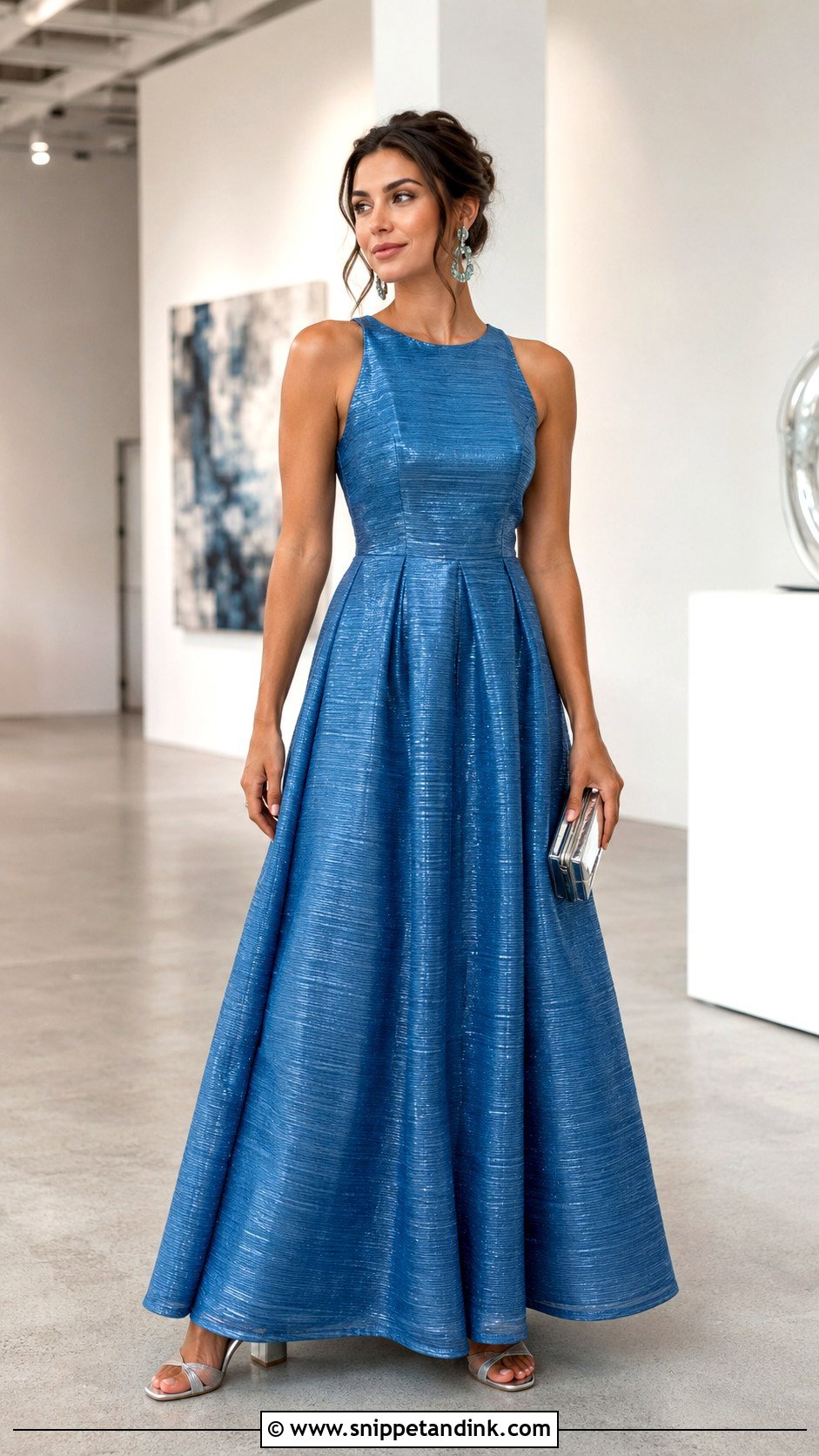 Recycled Plastic Bottle Evening Gown - Snippet and Ink - 20 Eco Friendly Recycled Gown Ideas