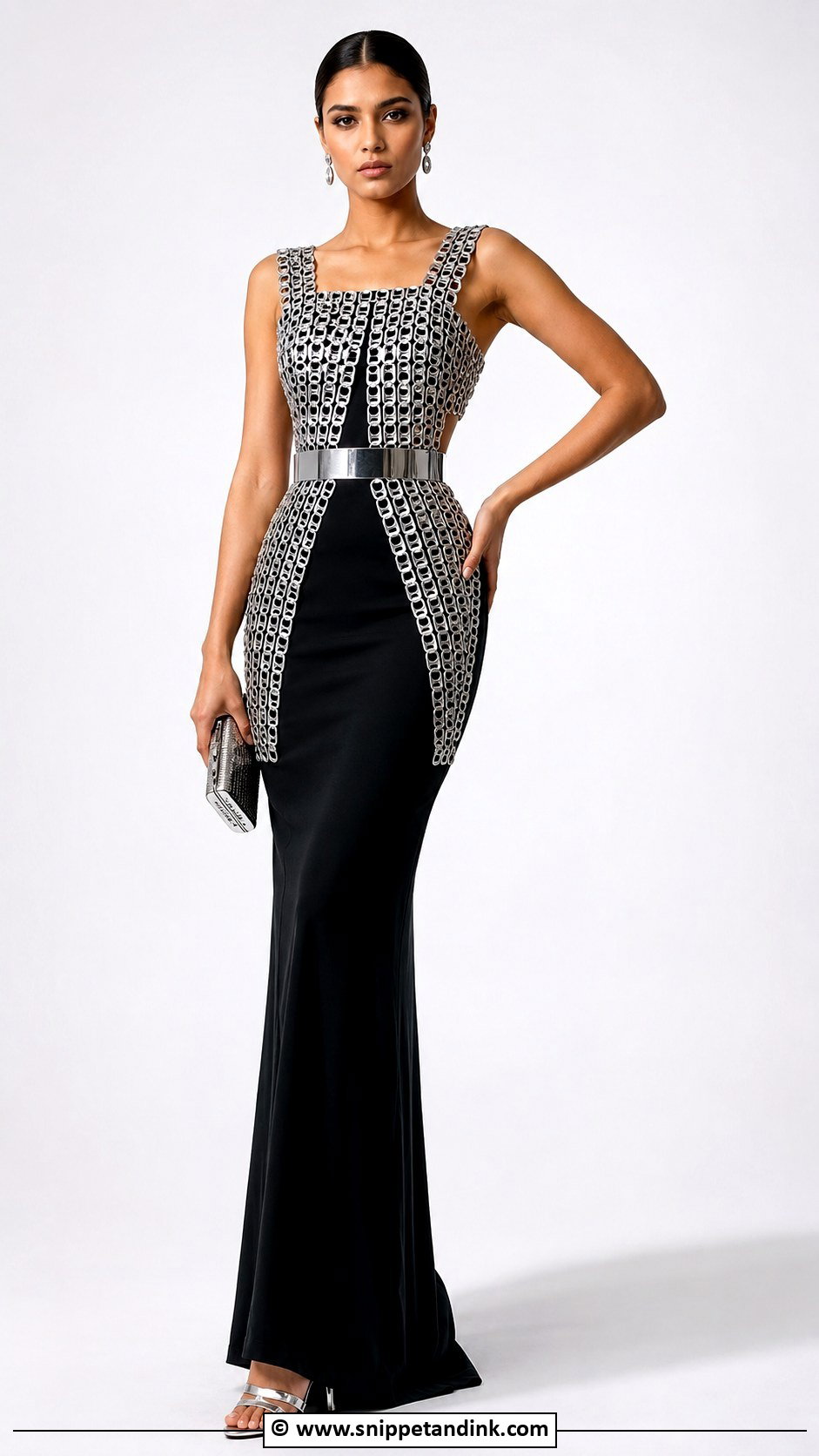 Recycled Soda Tab Gown - Snippet and Ink - 30 Recycled Gown Ideas