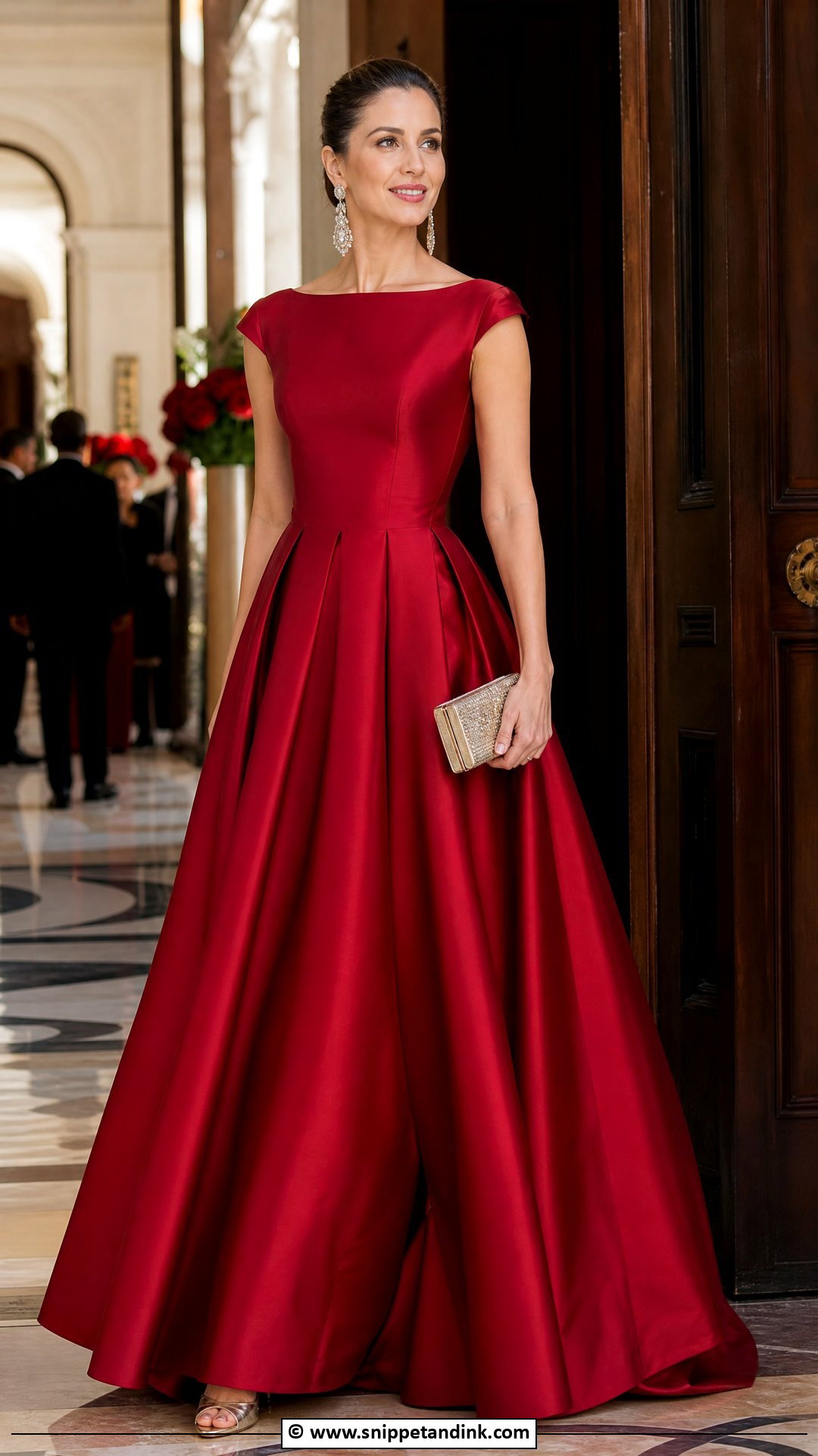 Red Ball Gown - Snippet and Ink - 35 Ball Gown Ideas