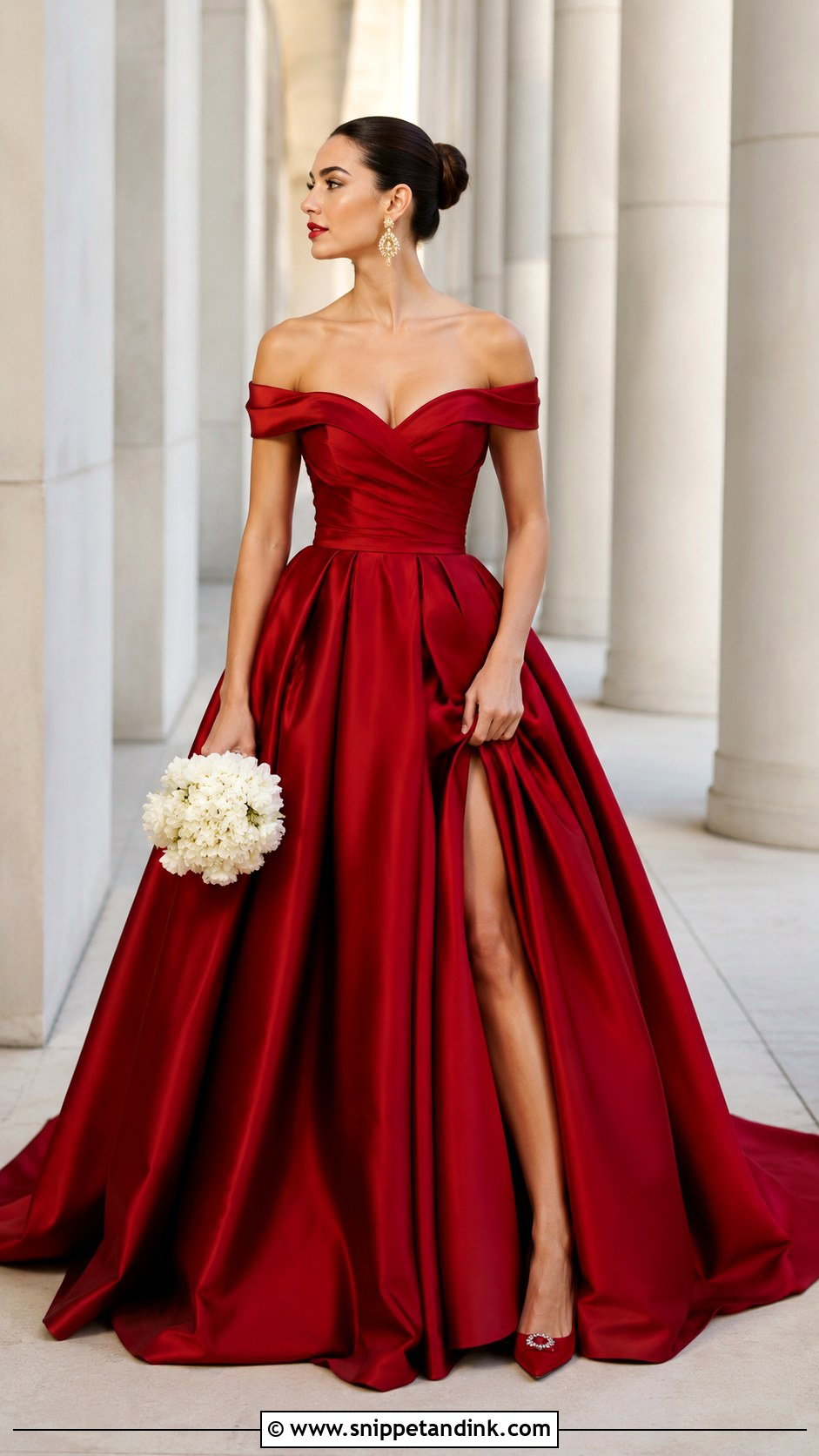 Red Wedding Dress - Snippet and Ink - 25 Weird Wedding Dress Ideas