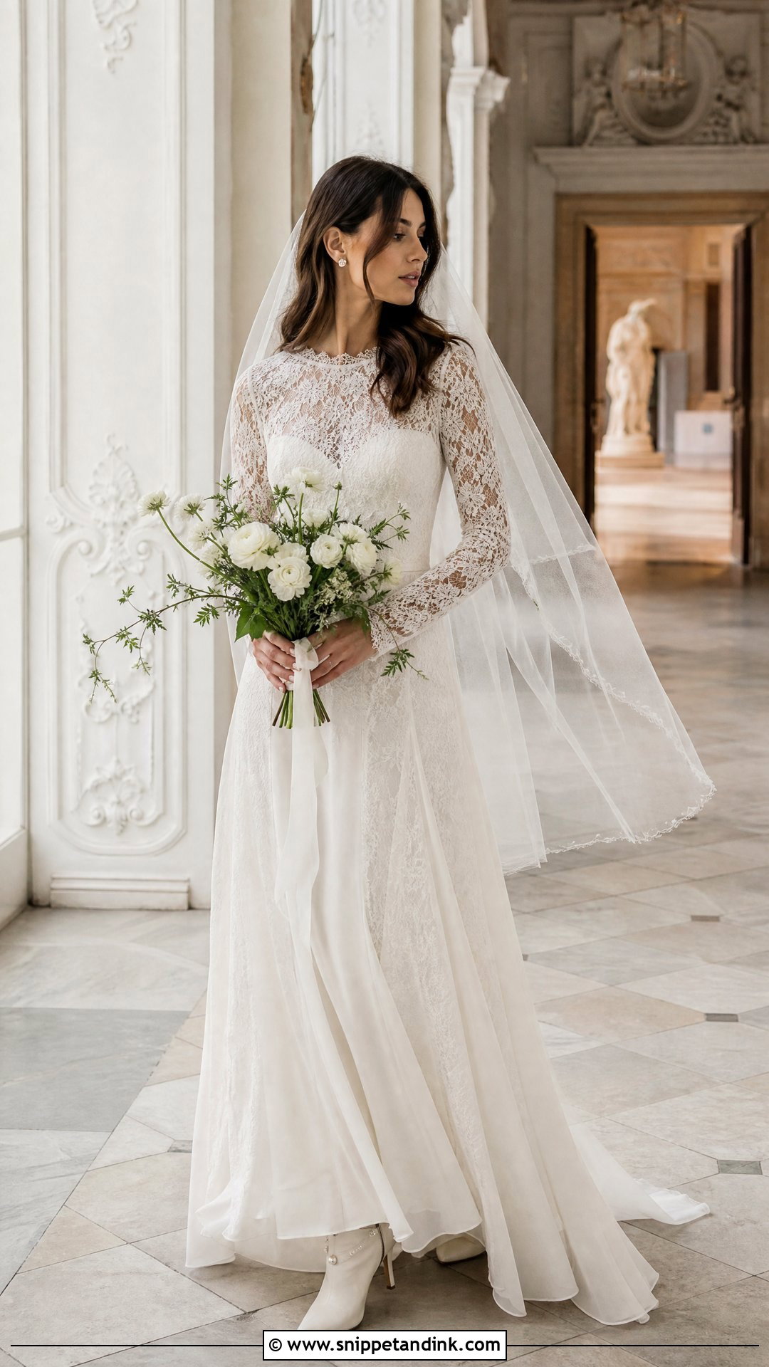 Reformation Long Sleeve Lace Wedding Dress - Snippet and Ink - 20 Reformation Wedding Dress Ideas