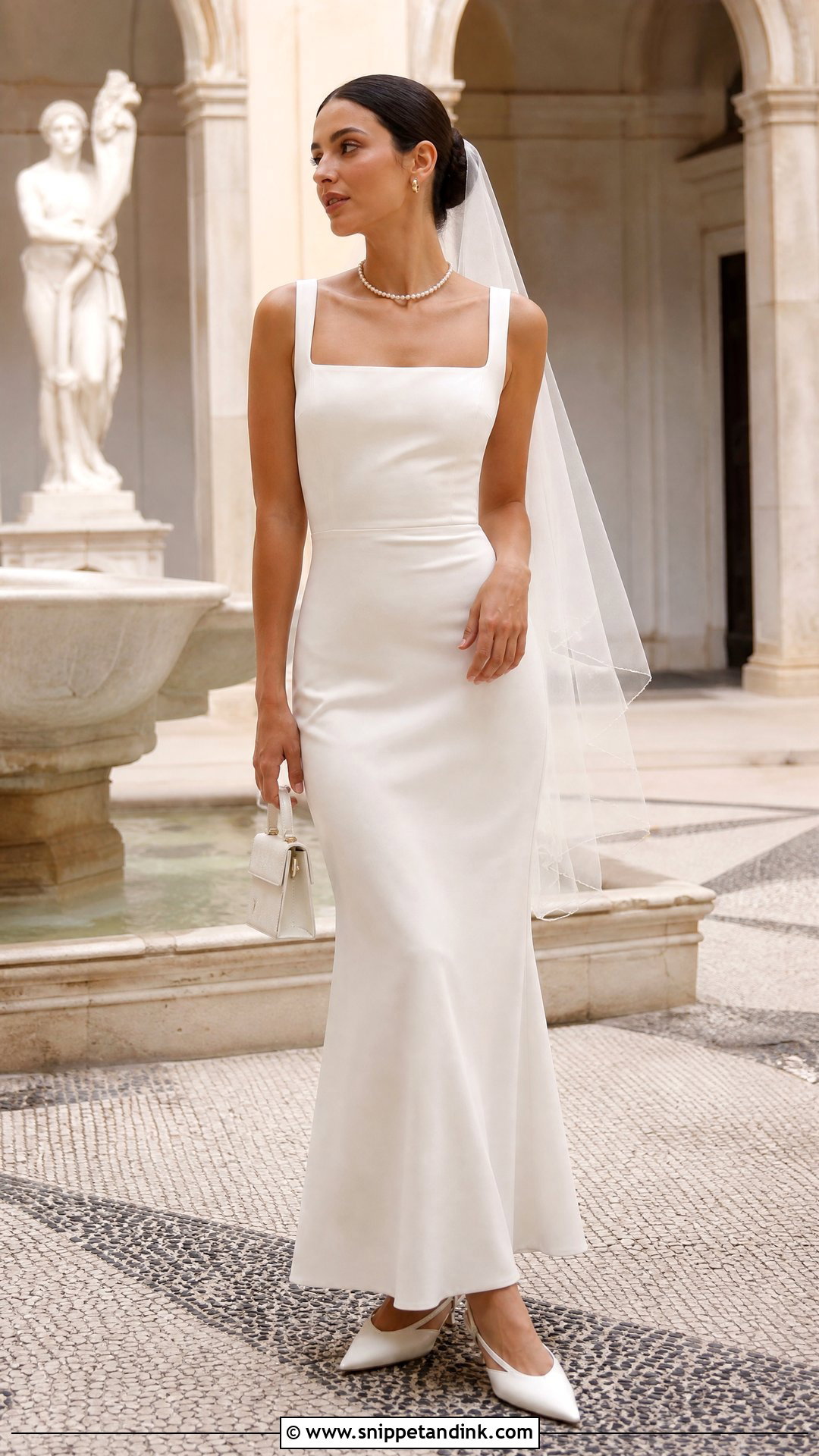 Reformation Square Neck Wedding Dress - Snippet and Ink - 20 Reformation Wedding Dress Ideas