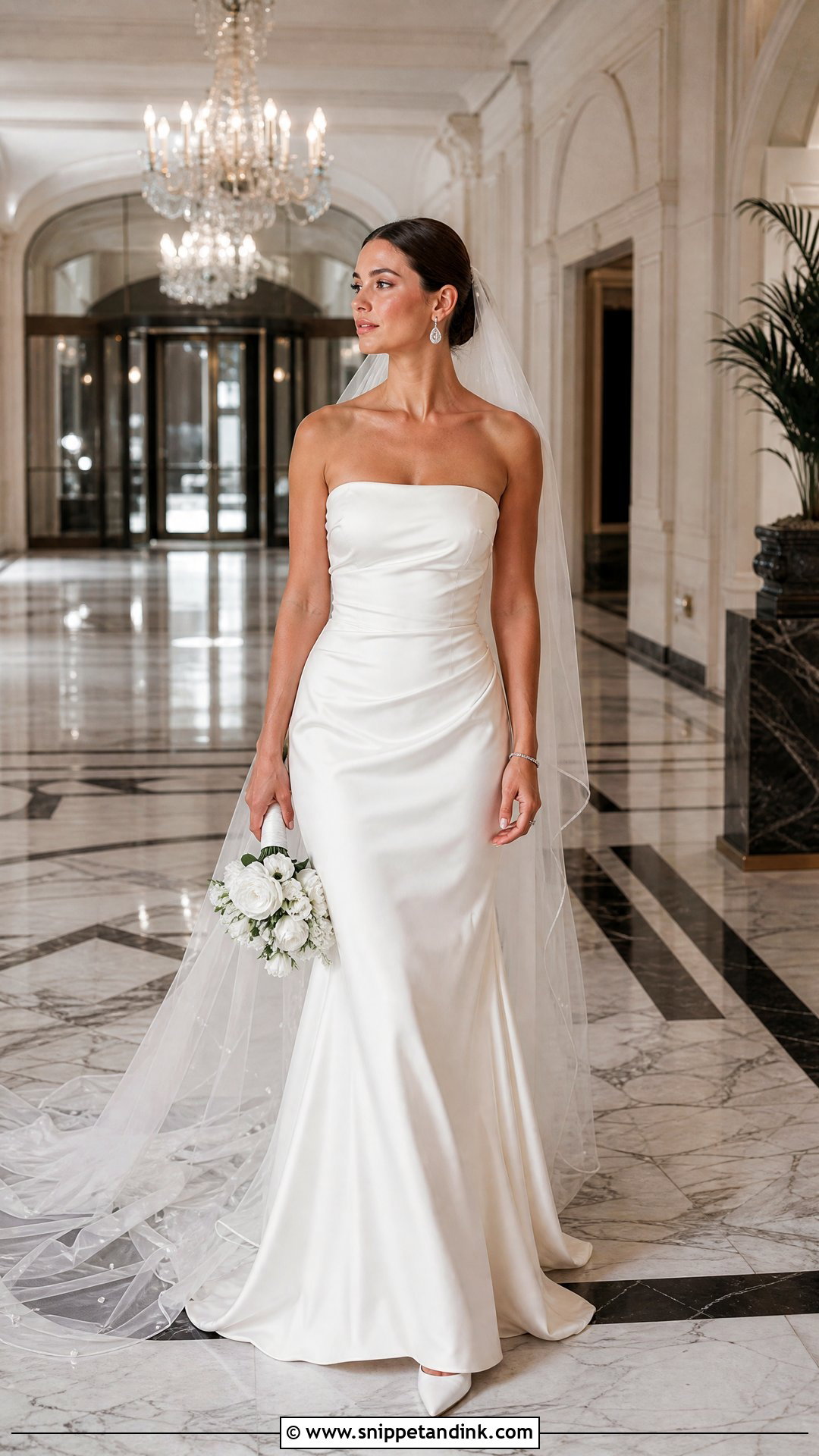 Reformation Strapless Satin Wedding Dress - Snippet and Ink - 20 Reformation Wedding Dress Ideas