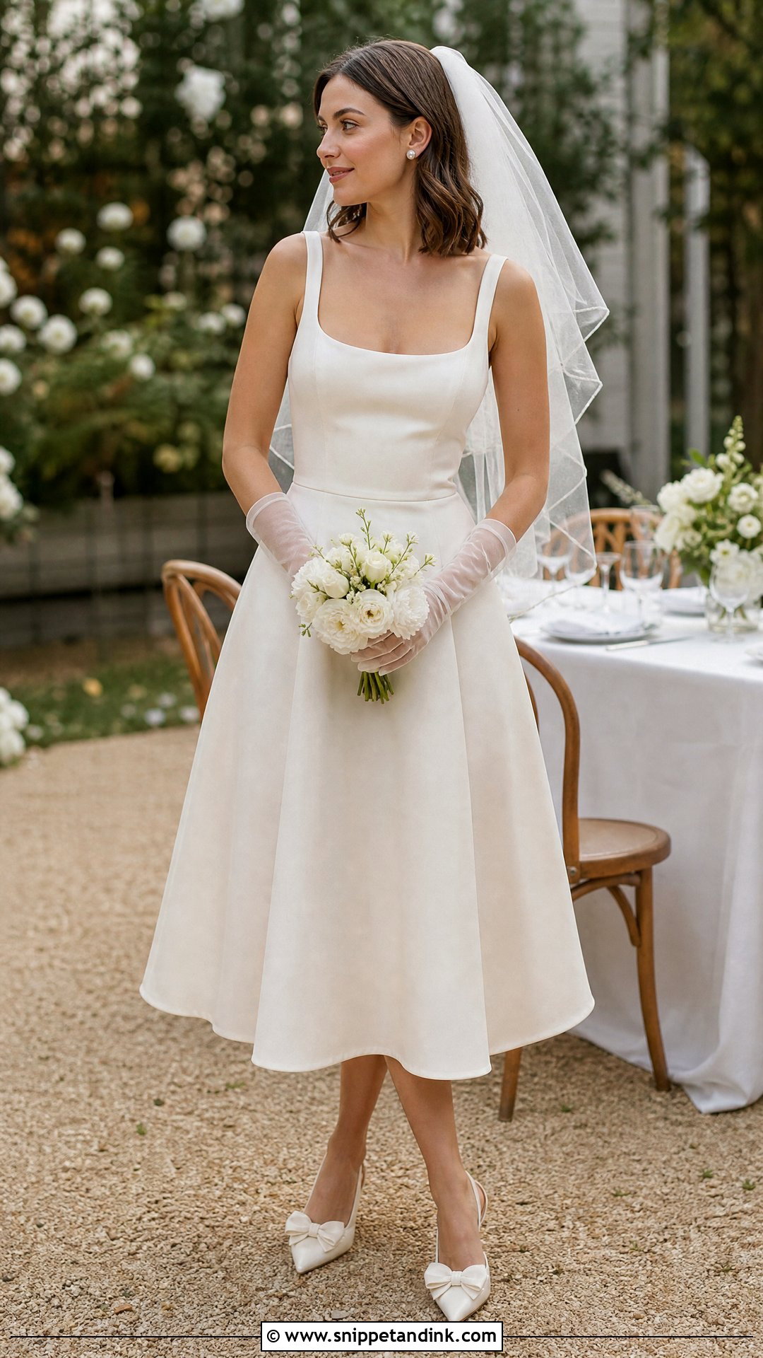 Reformation Tea Length Wedding Dress - Snippet and Ink - 20 Reformation Wedding Dress Ideas