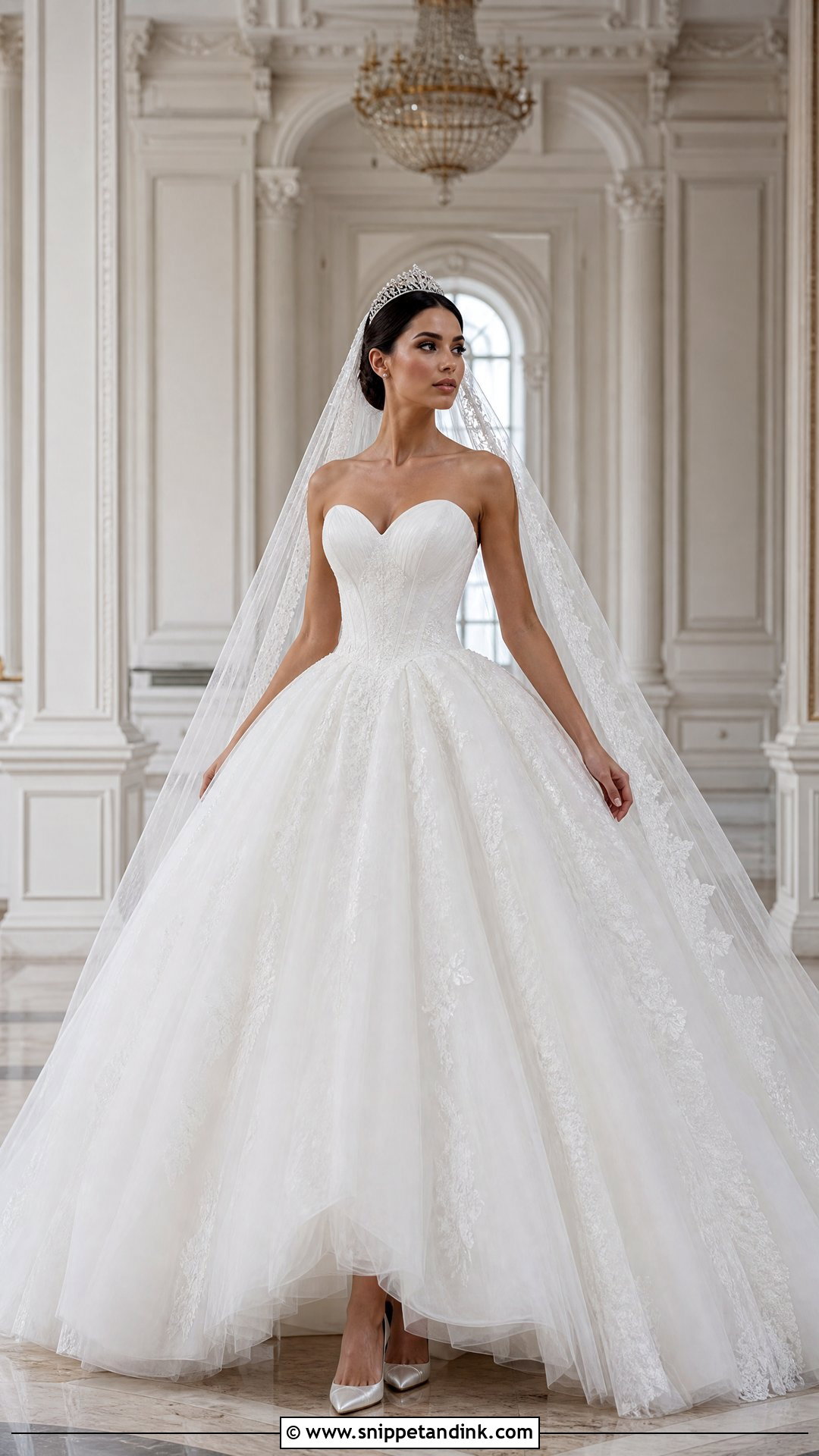 Regal Princess Wedding Dress - Snippet and Ink - 25 Regal Wedding Dress Ideas