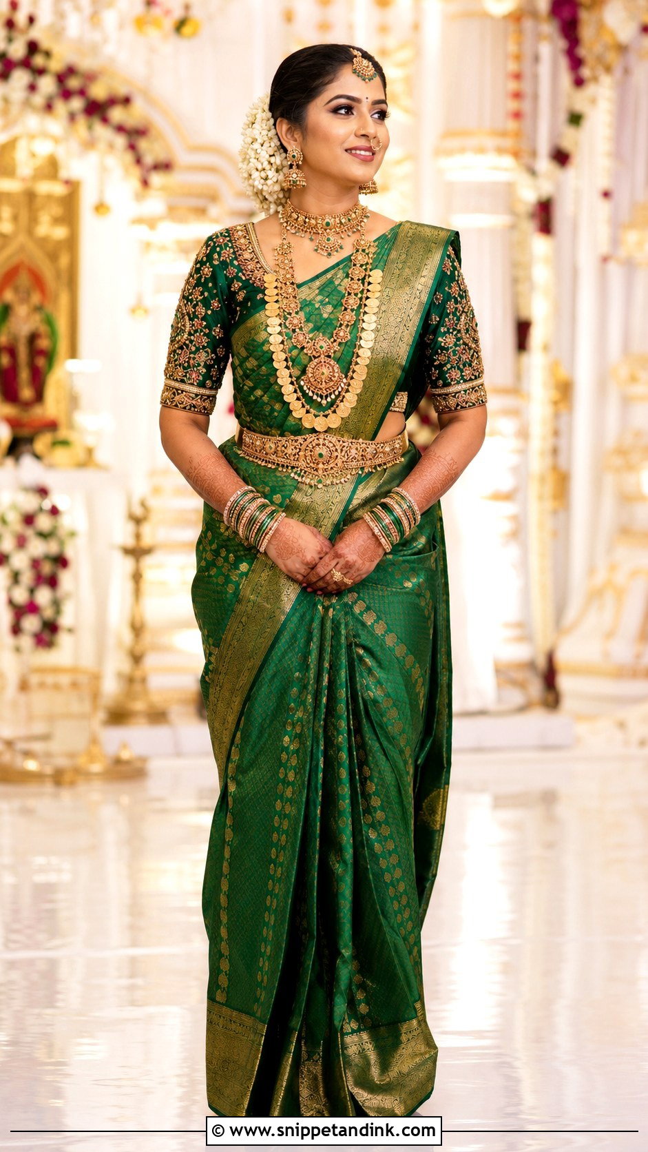 Regal Telugu Bride - Snippet and Ink - 25 Traditional Telugu Bride Ideas