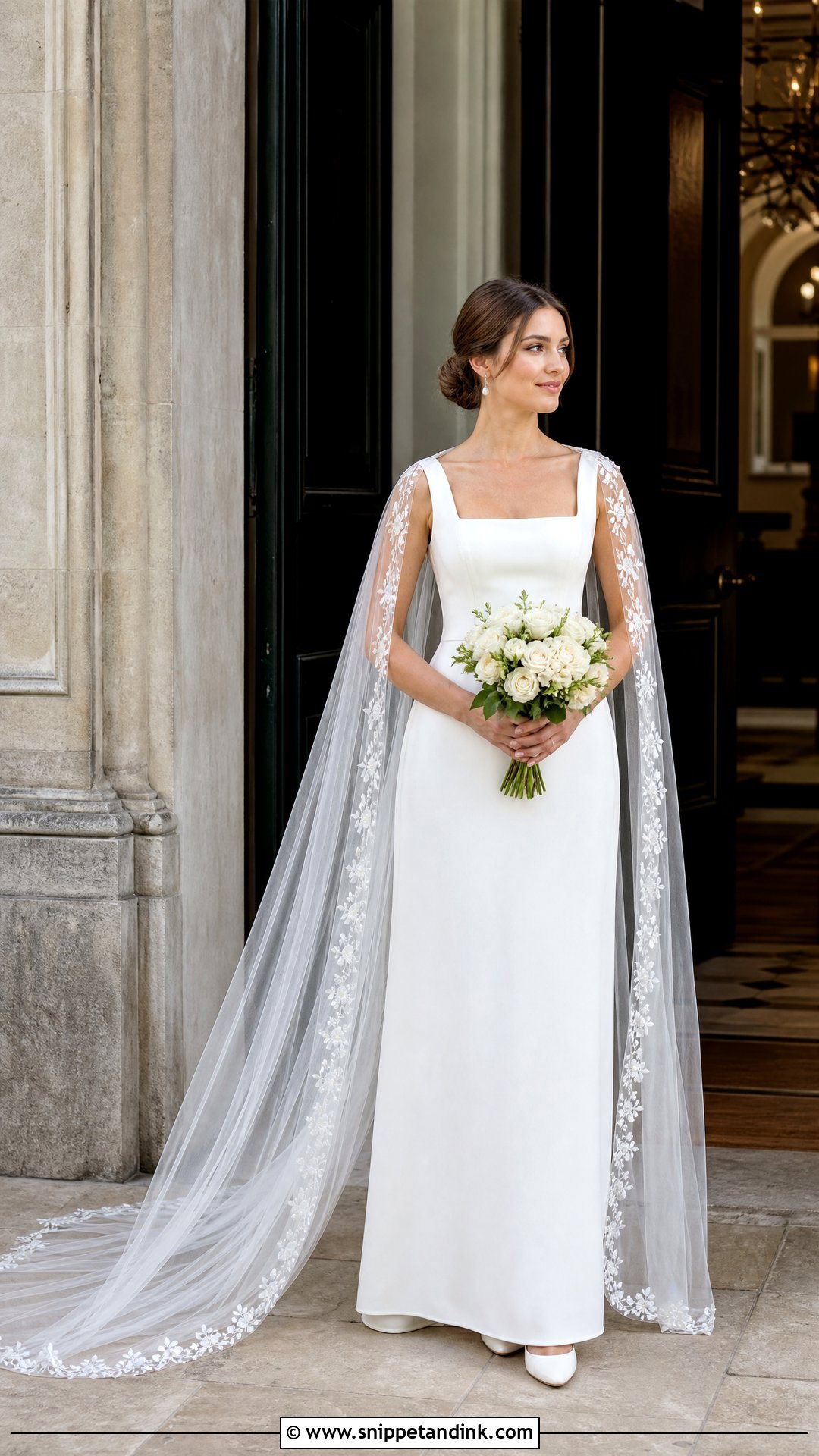 Regency Wedding Dress With Cape - Snippet and Ink - 20 Regency Inspired Wedding Dress Ideas
