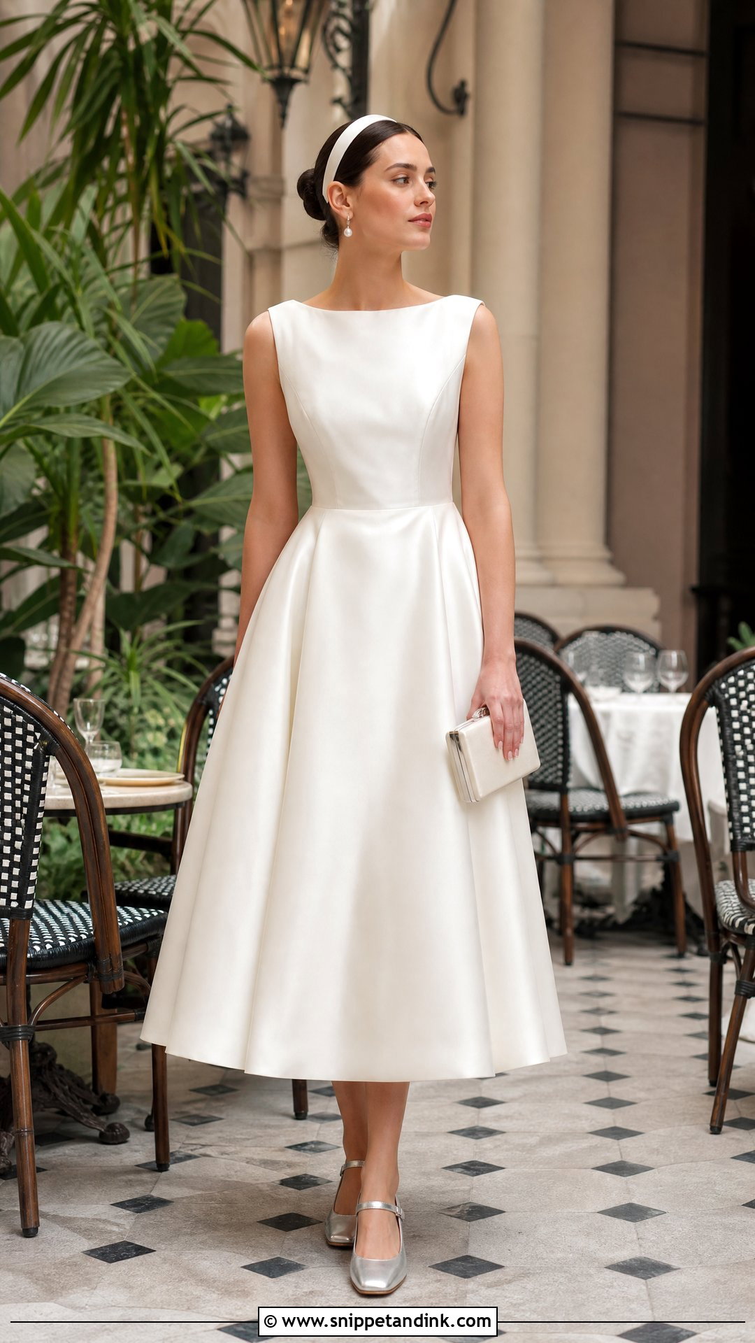Reluctant Bride Tea Length Wedding Dress - Snippet and Ink - 20 Reluctant Bride Ideas
