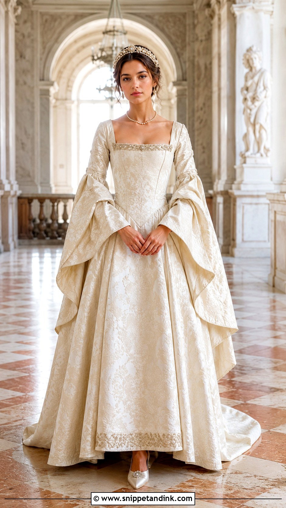 Renaissance Wedding Dress - Snippet and Ink - 25 Historical Wedding Dresses