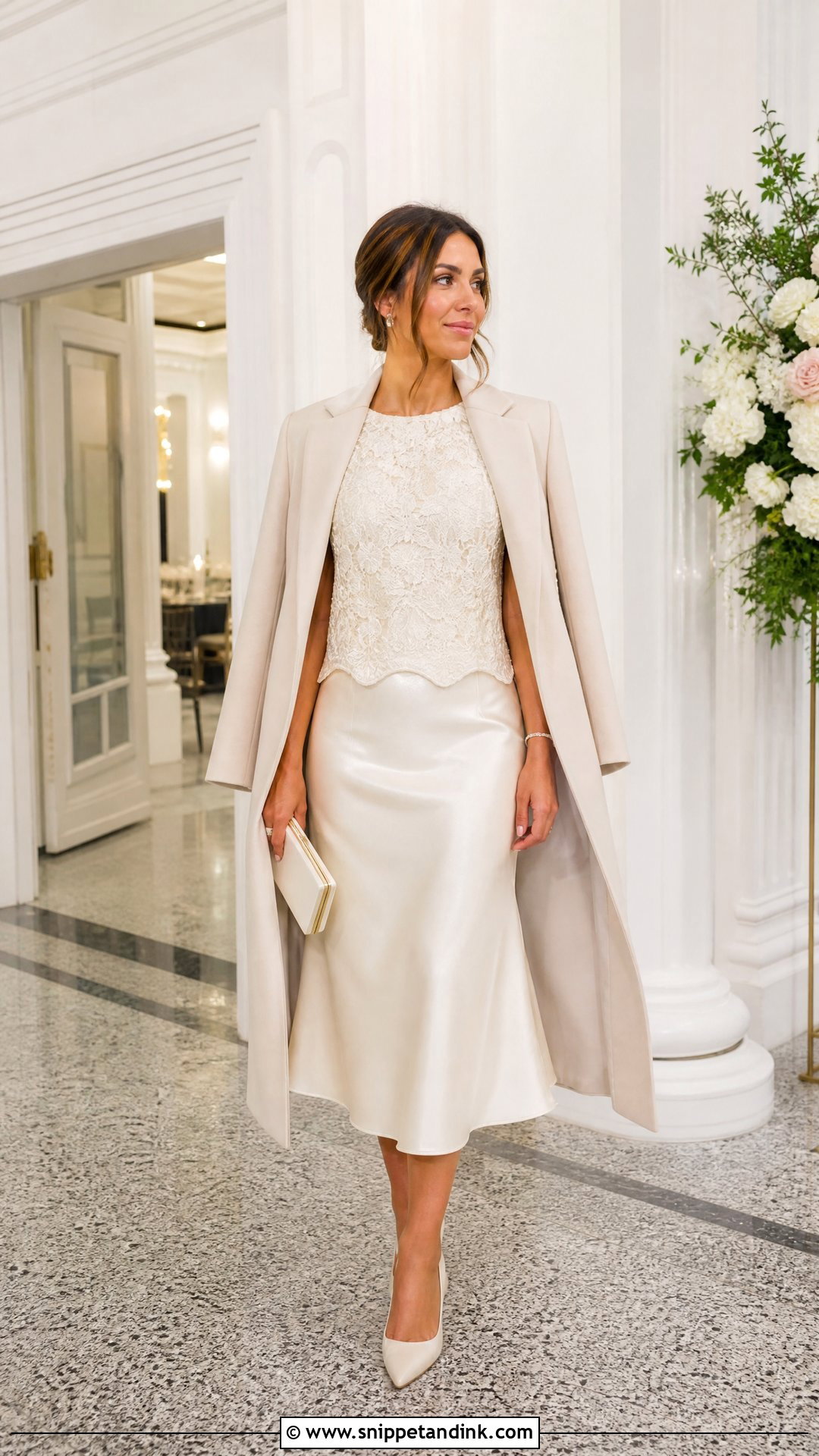 Repurposed Wedding Dress Formal Skirt Set - Snippet and Ink - 25 Repurposed Wedding Dress Ideas
