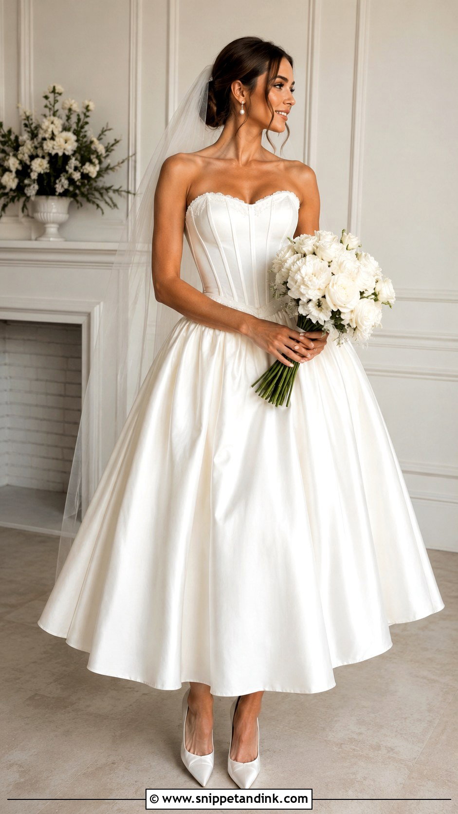 Retro Corset Wedding Dress - Snippet and Ink - 25 Retro Wedding Dress Ideas