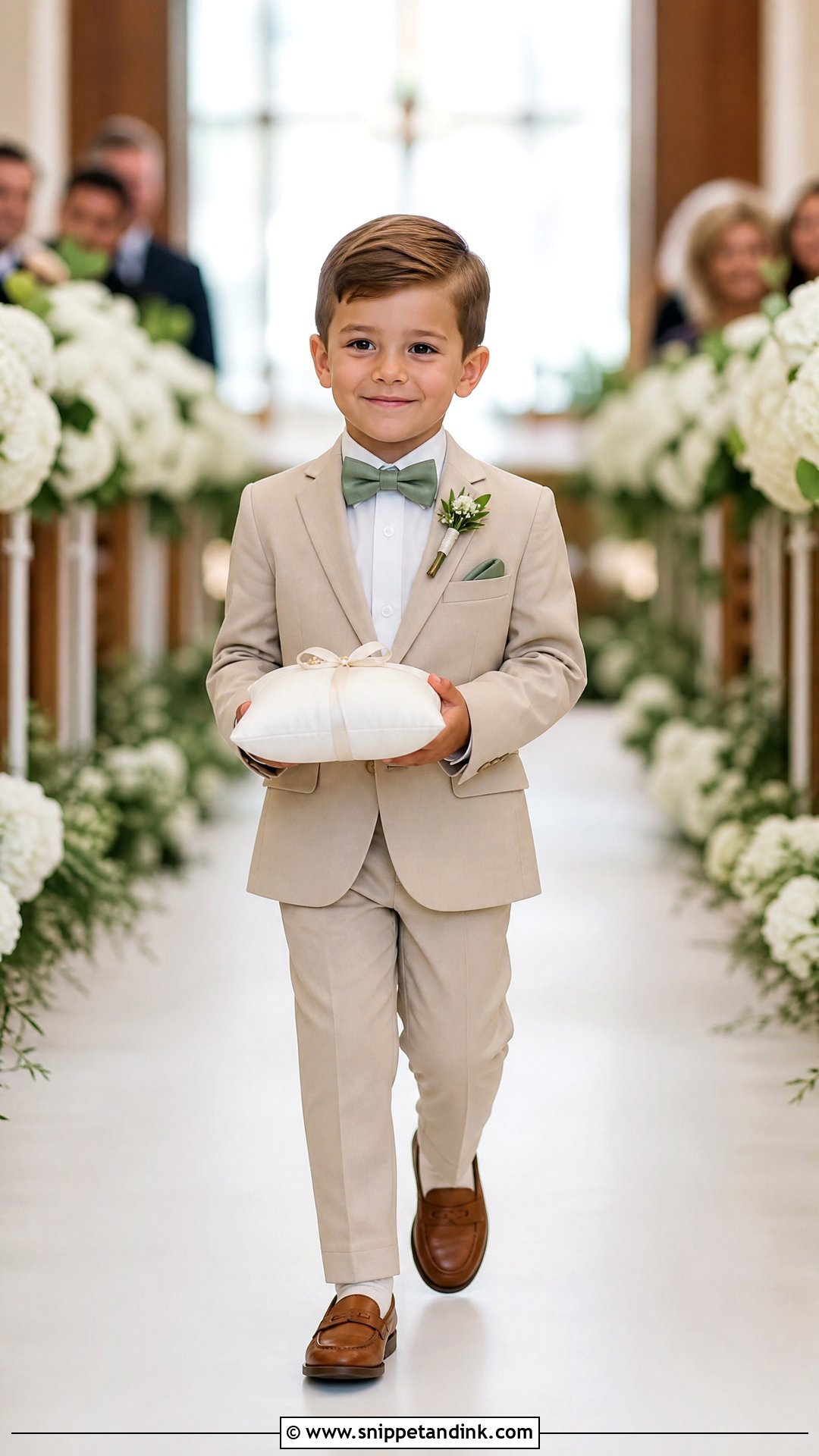 Ring Bearer Boys Wedding Outfit - Snippet and Ink - 20 Wedding Dress for Kids Boys Ideas