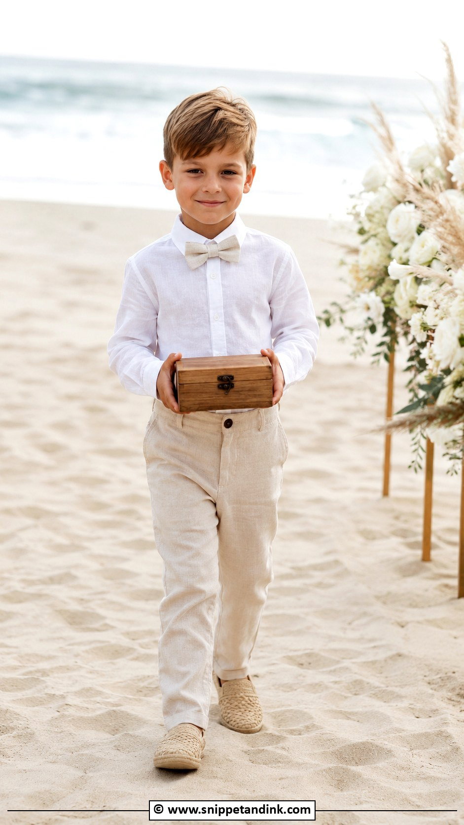 Ring Bearer Linen Outfit - Snippet and Ink - 30 Ring Bearer Ideas