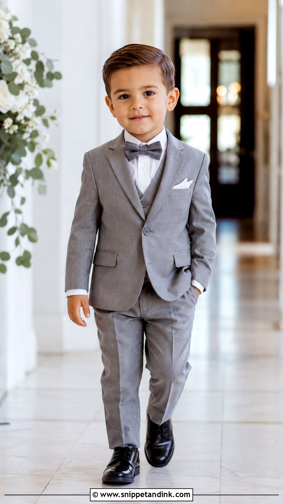 Ring Bearer Mini Suit Outfit - Snippet and Ink - 25 Wedding Outfits for Family Members
