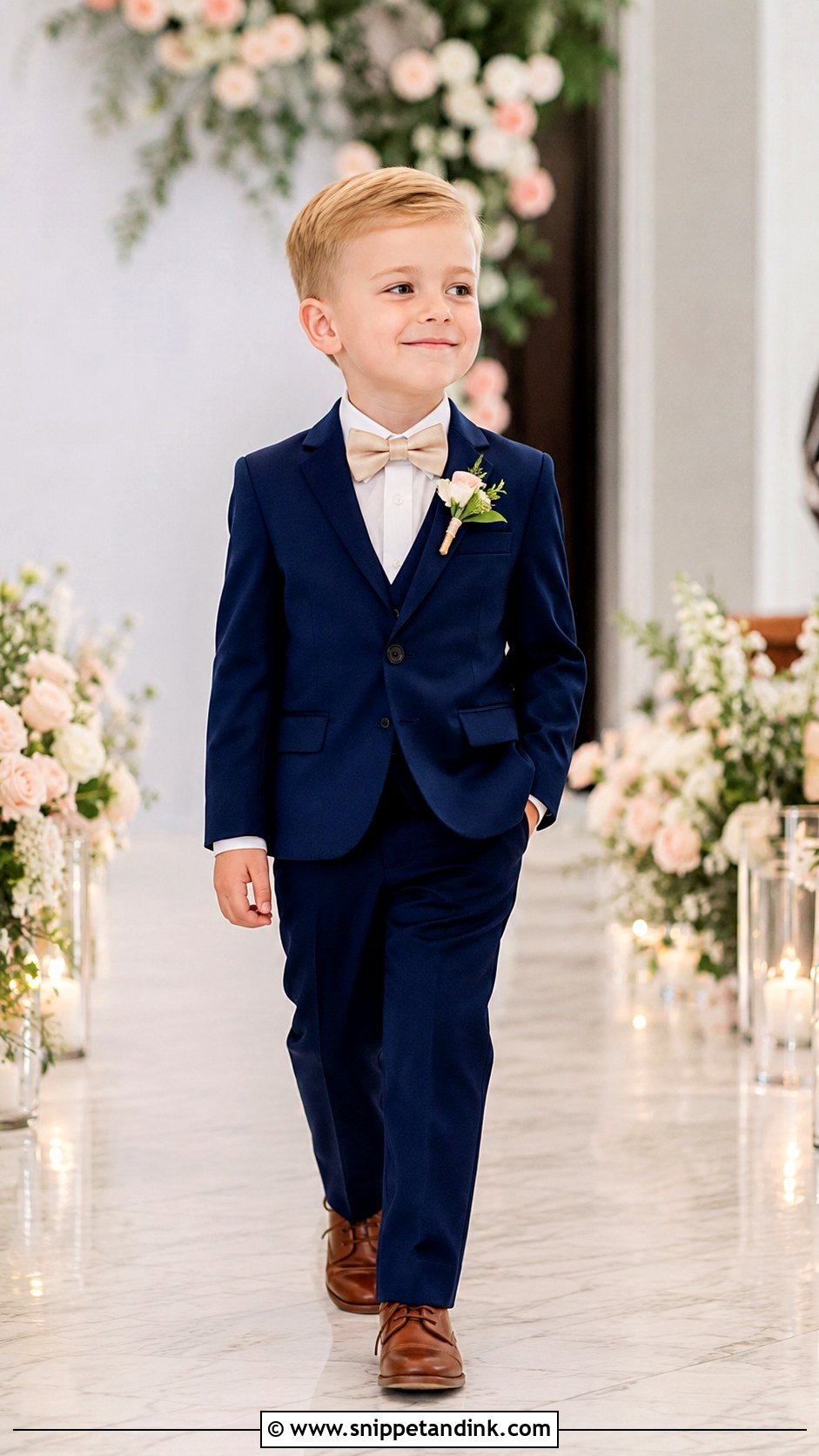 Ring Bearer Suit Wedding Outfit - Snippet and Ink - 25 Kids Wedding Outfits Boys