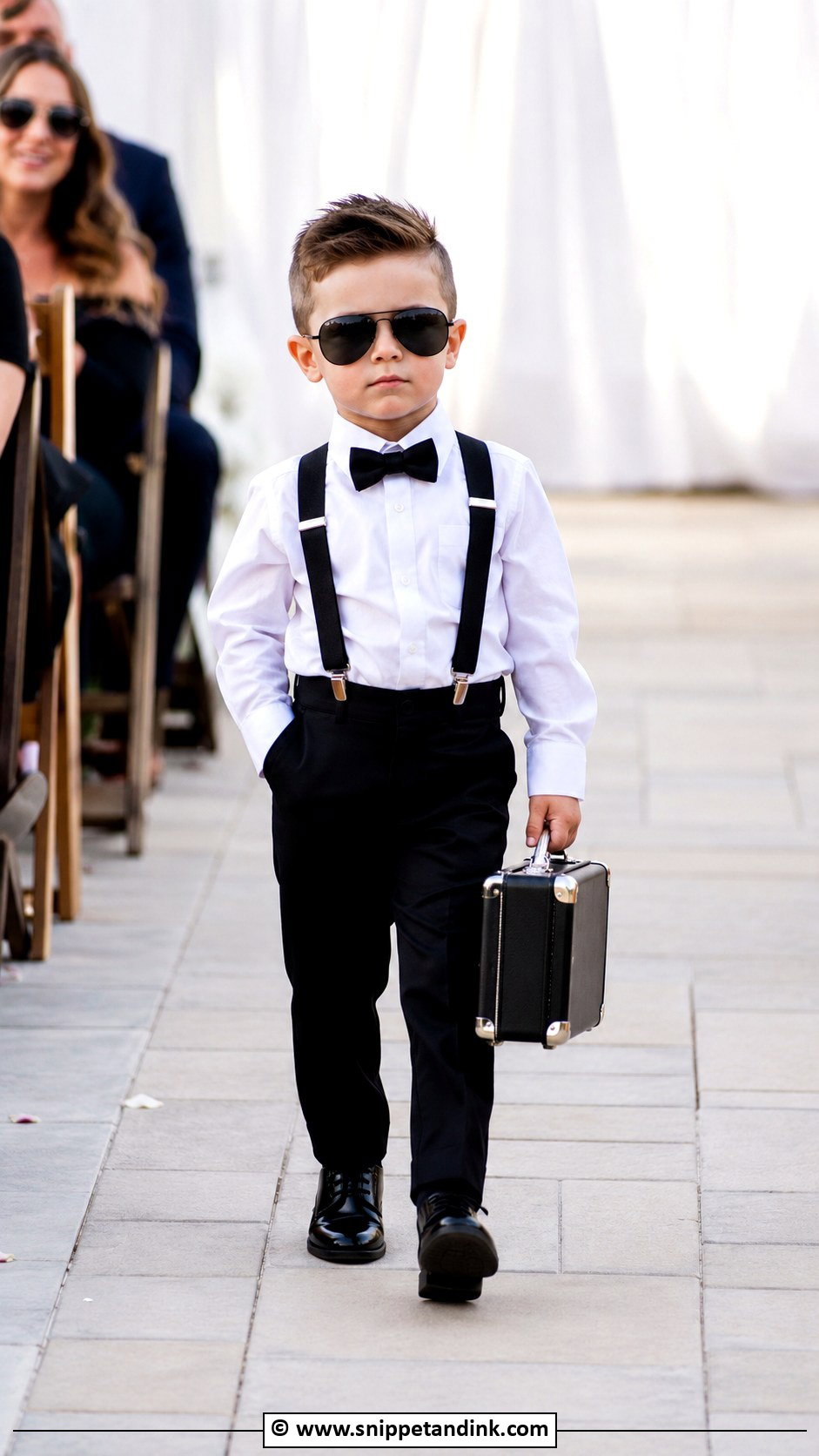 Ring Security Ring Bearer - Snippet and Ink - 30 Ring Bearer Ideas
