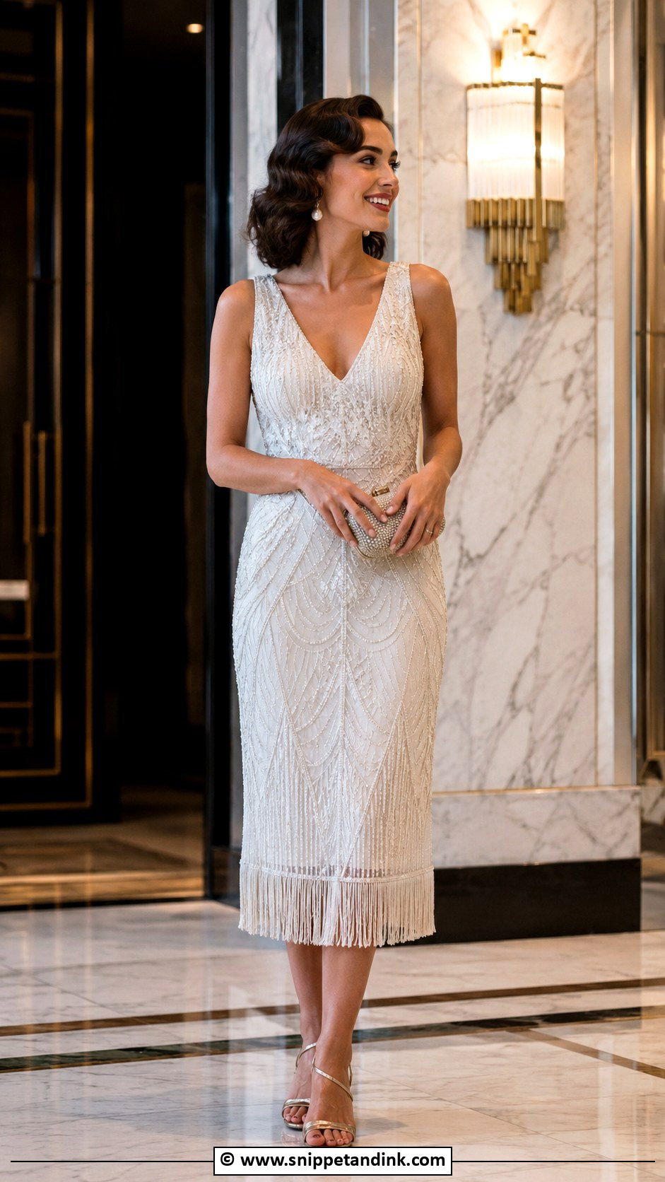 Roaring Twenties Bachelorette Outfit - Snippet and Ink - 25 Bachelorette Party Themes Outfits